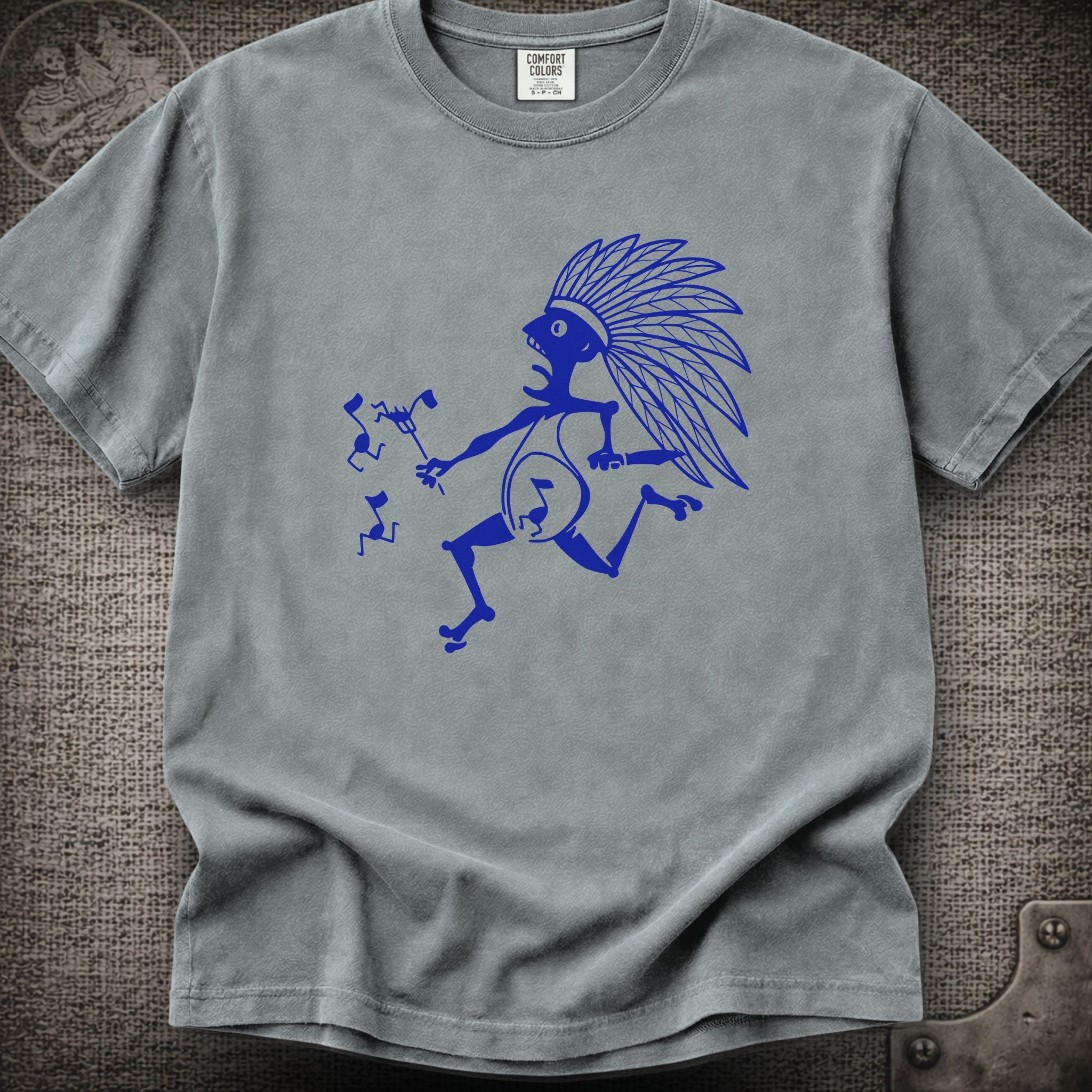 Blue Indian | Widespread Panic Shakedown Lot T-Shirt