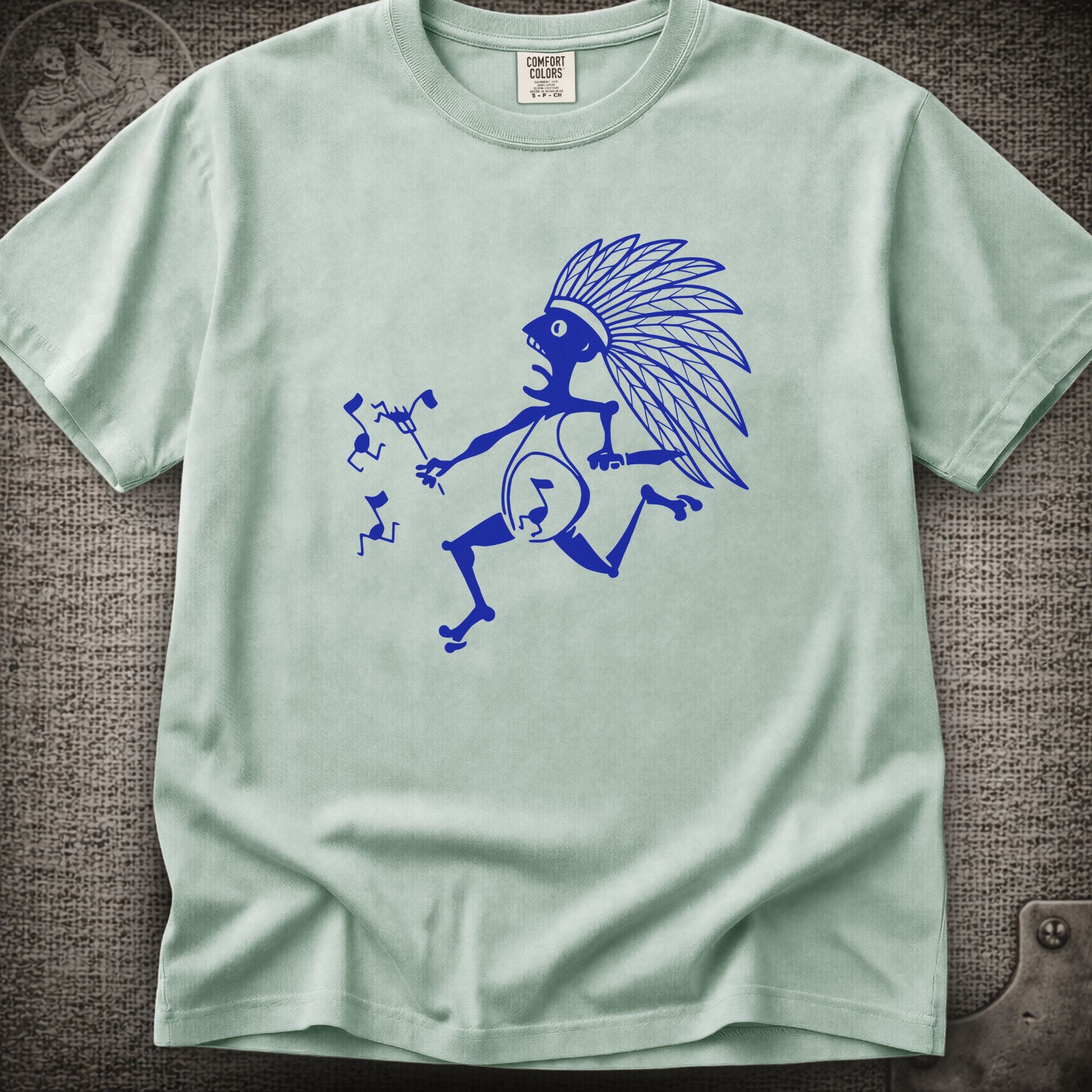Blue Indian | Widespread Panic Shakedown Lot T-Shirt