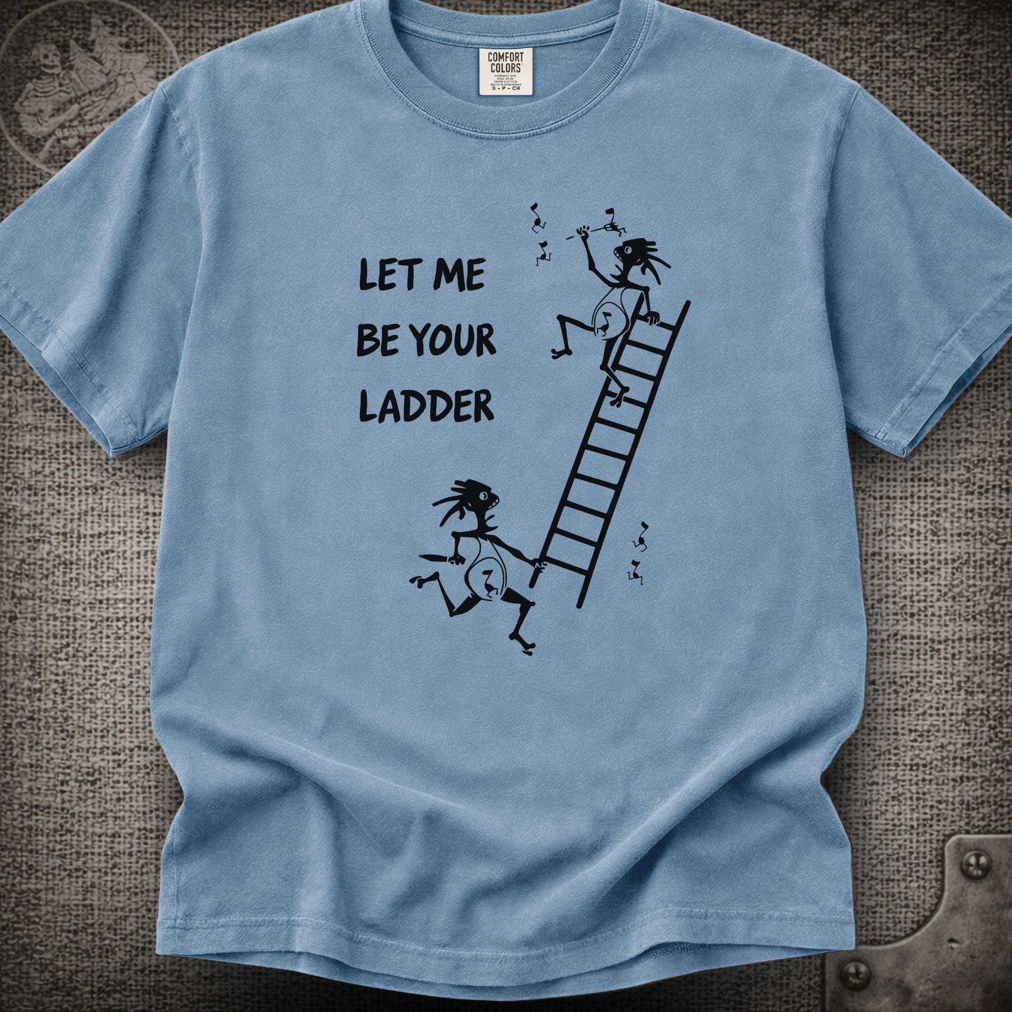 Climb to Safety | Let Me Be Your Ladder | Widespread Panic Shakedown Lot T-Shirt