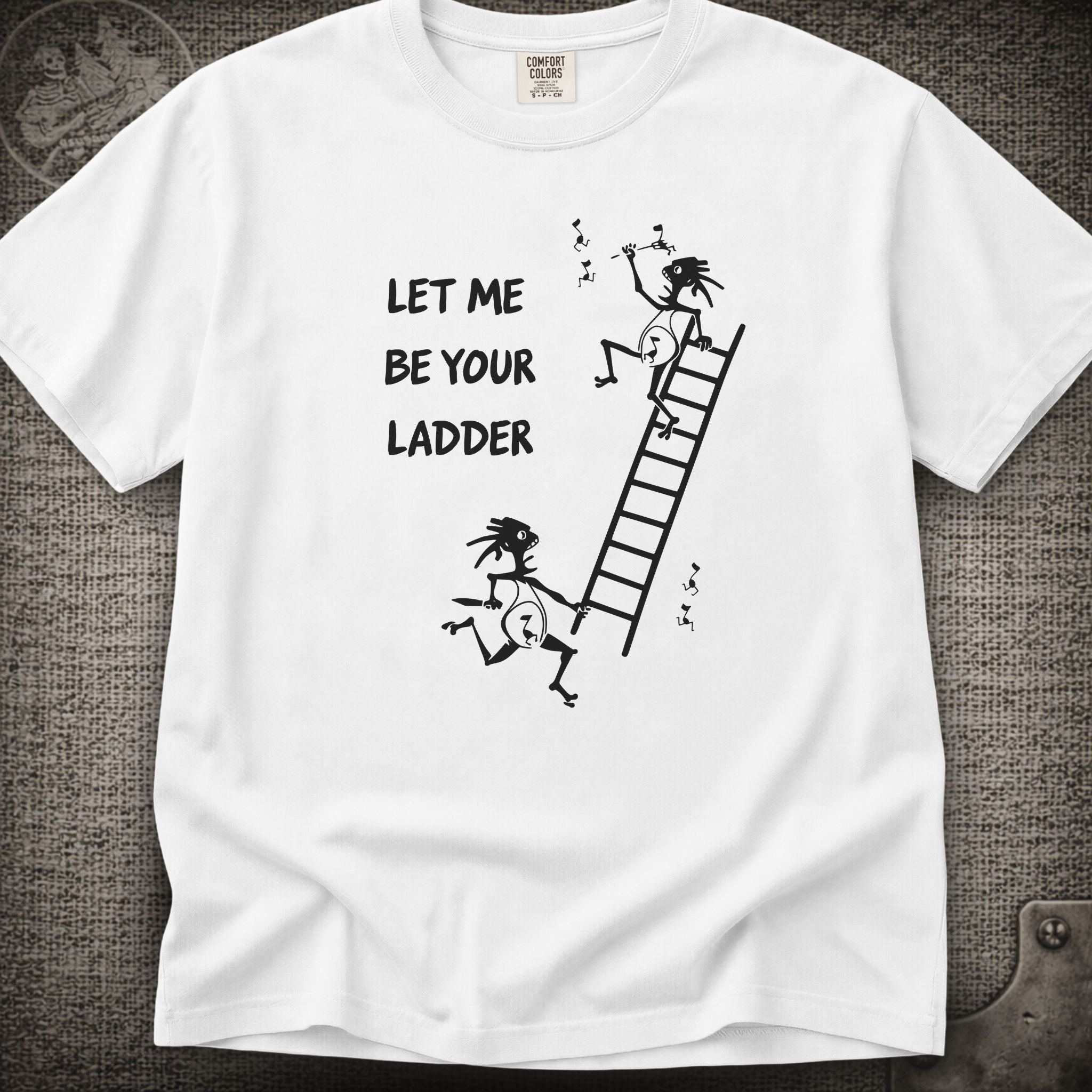 Climb to Safety | Let Me Be Your Ladder | Widespread Panic Shakedown Lot T-Shirt