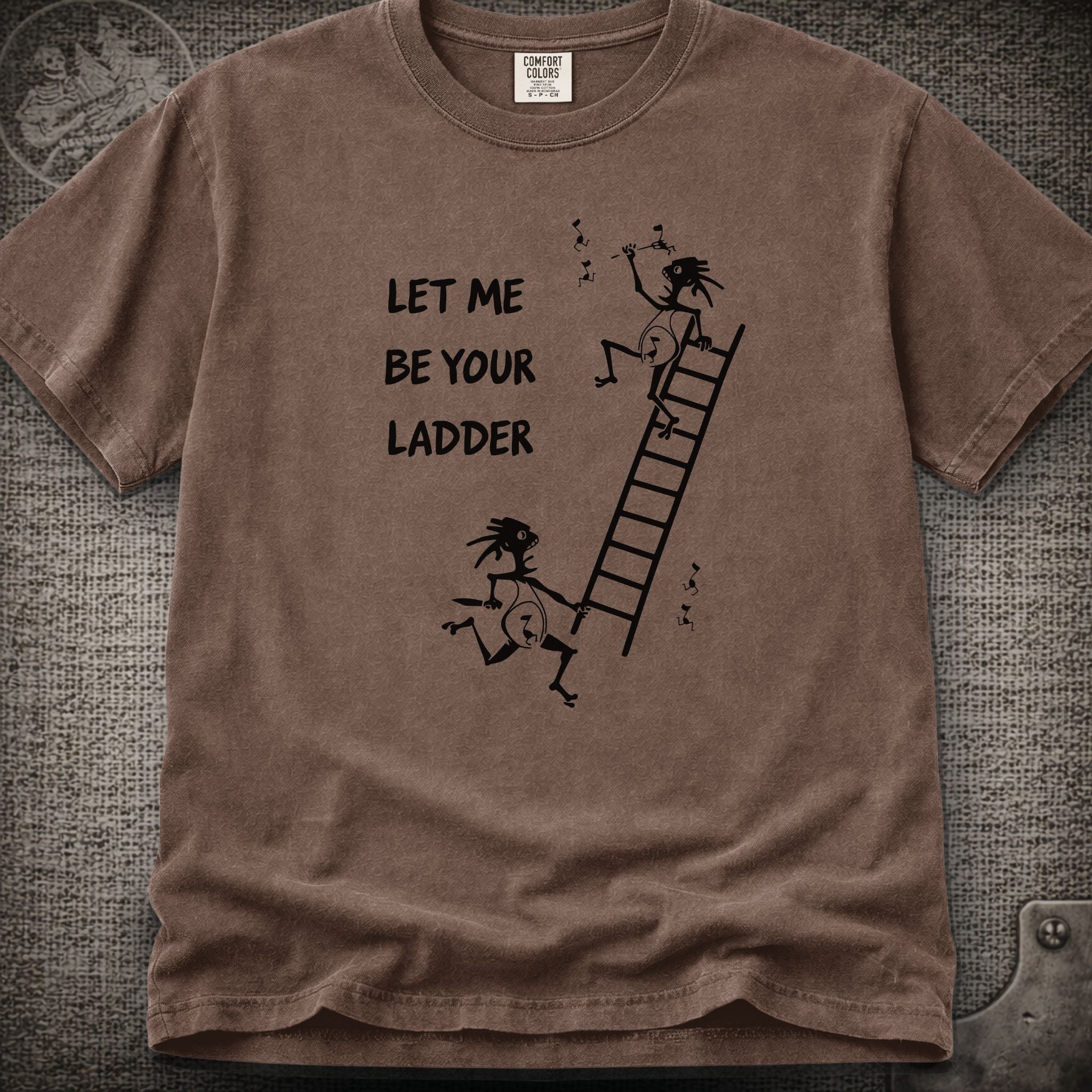 Climb to Safety | Let Me Be Your Ladder | Widespread Panic Shakedown Lot T-Shirt