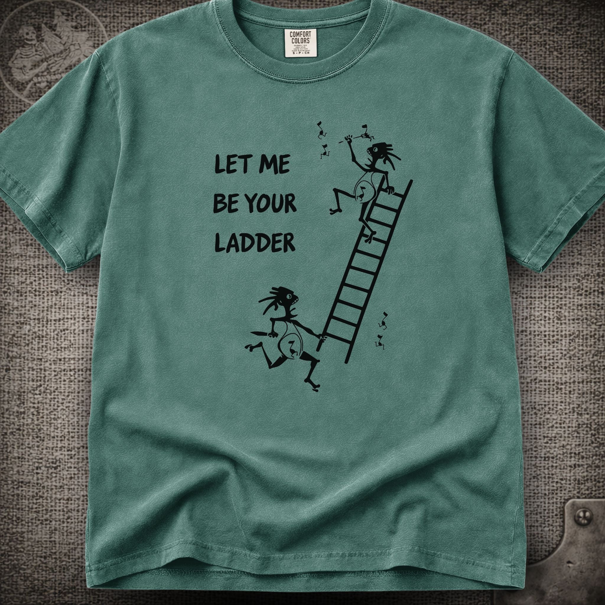 Climb to Safety | Let Me Be Your Ladder | Widespread Panic Shakedown Lot T-Shirt