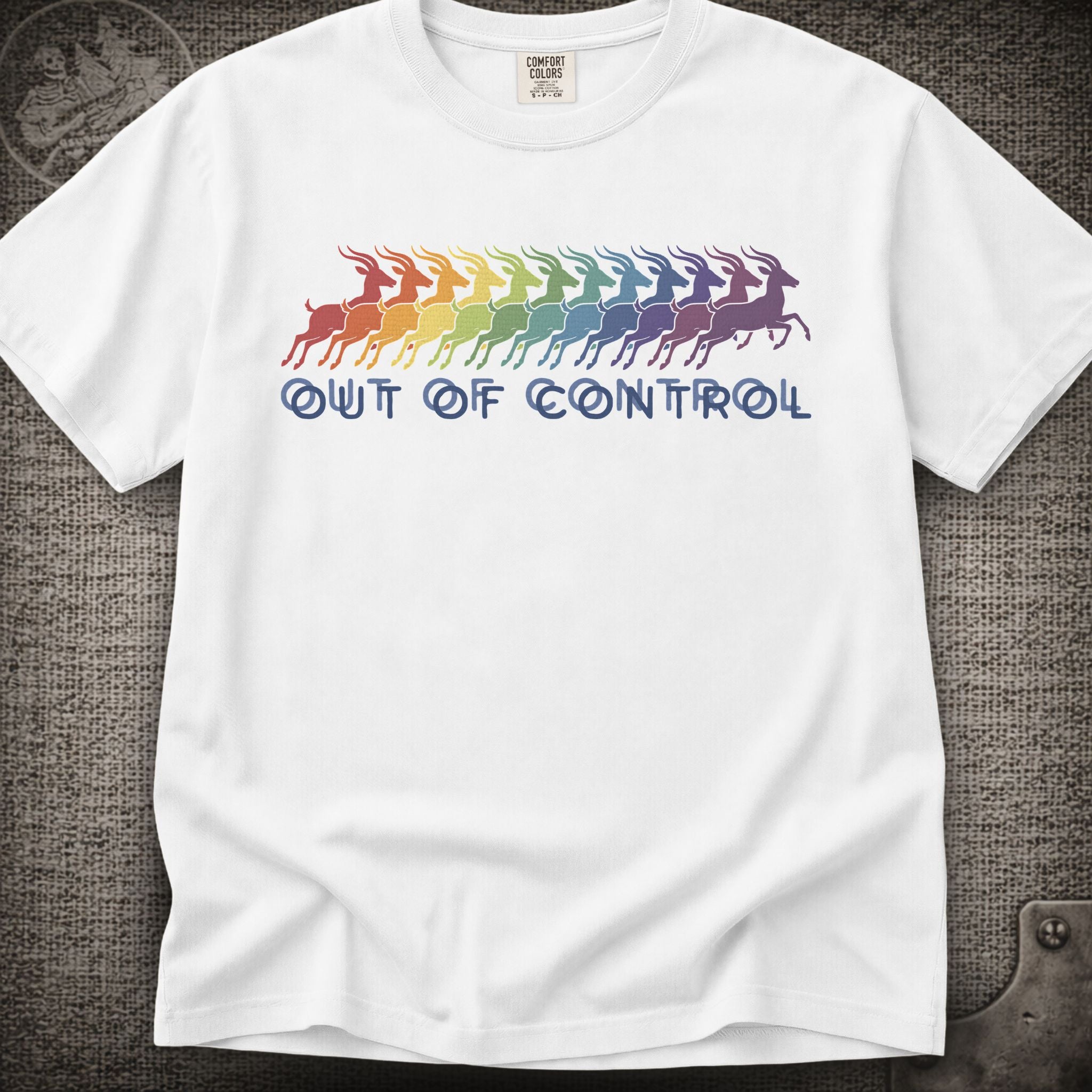 Run Like an Antelope | Phish Inspired Shakedown Lot Style T-Shirt
