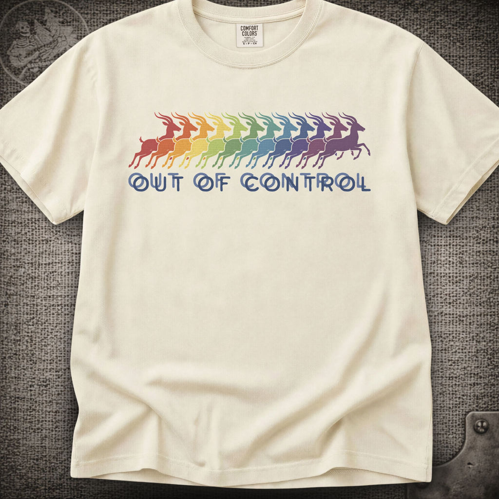 Run Like an Antelope | Phish Inspired Shakedown Lot Style T-Shirt