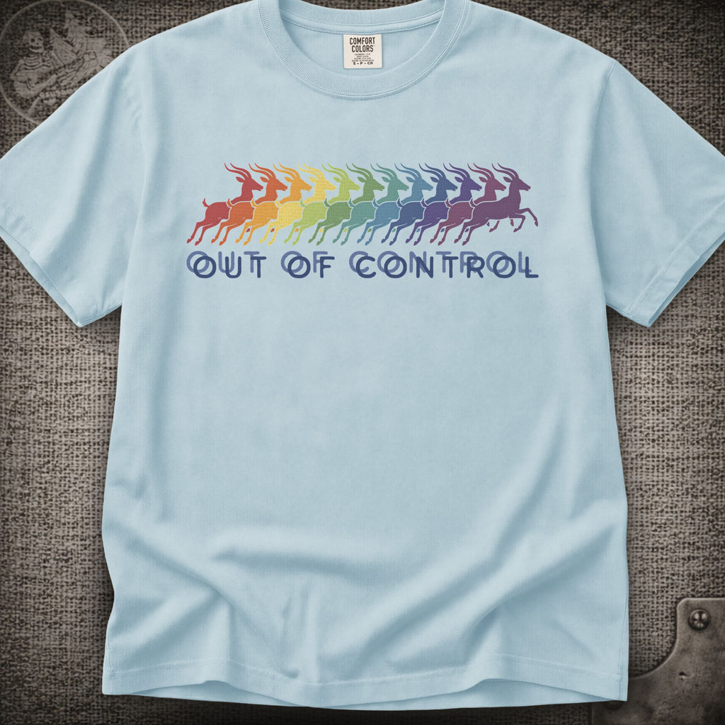 Run Like an Antelope | Phish Inspired Shakedown Lot Style T-Shirt