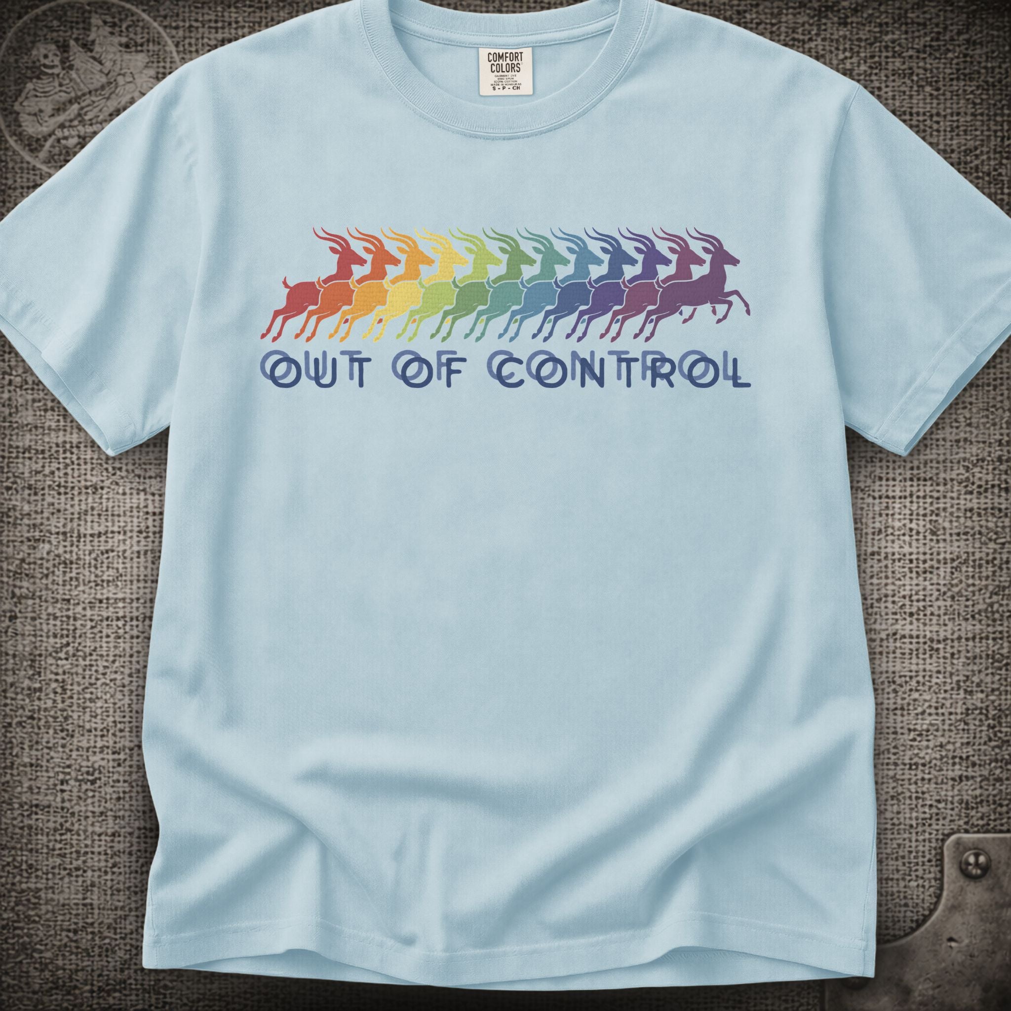 Run Like an Antelope | Phish Inspired Shakedown Lot Style T-Shirt