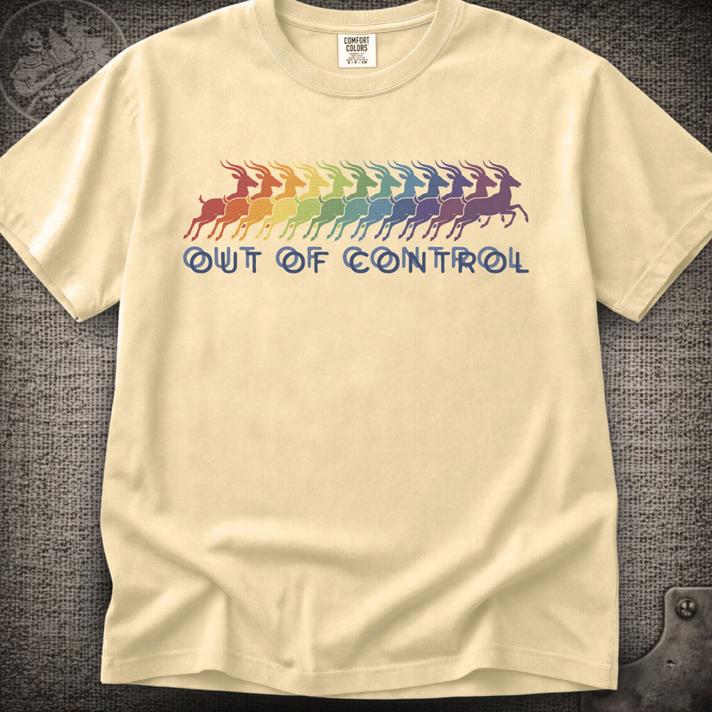 Run Like an Antelope | Phish Inspired Shakedown Lot Style T-Shirt