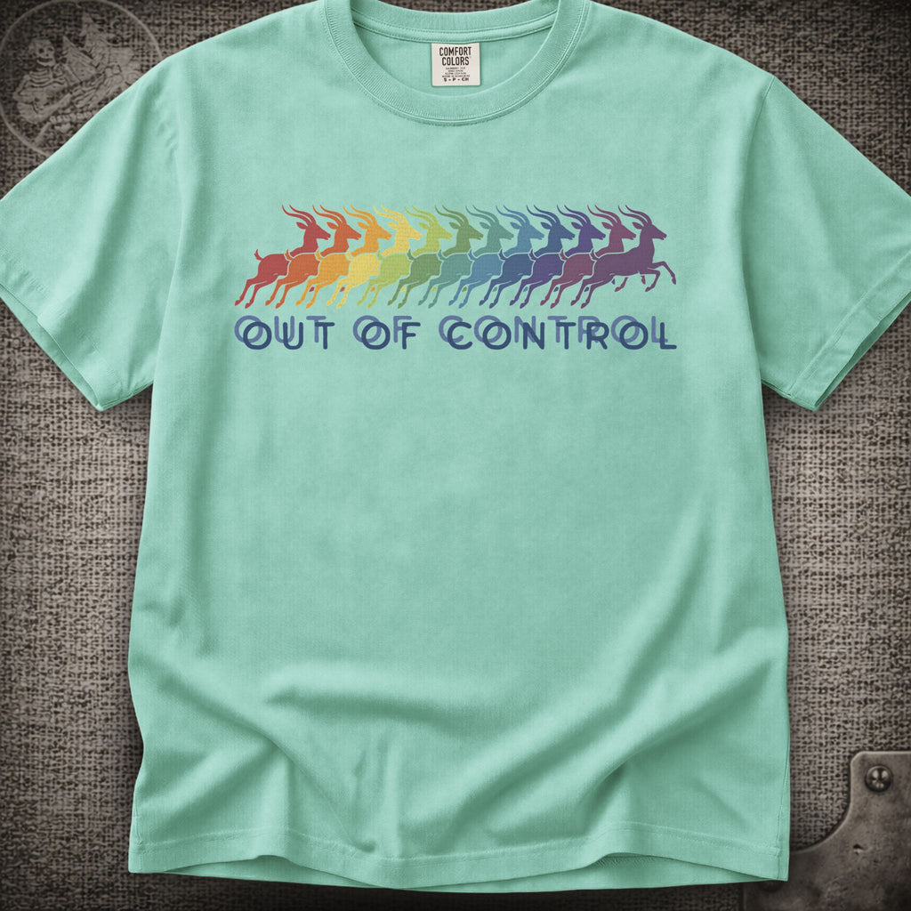 Run Like an Antelope | Phish Inspired Shakedown Lot Style T-Shirt