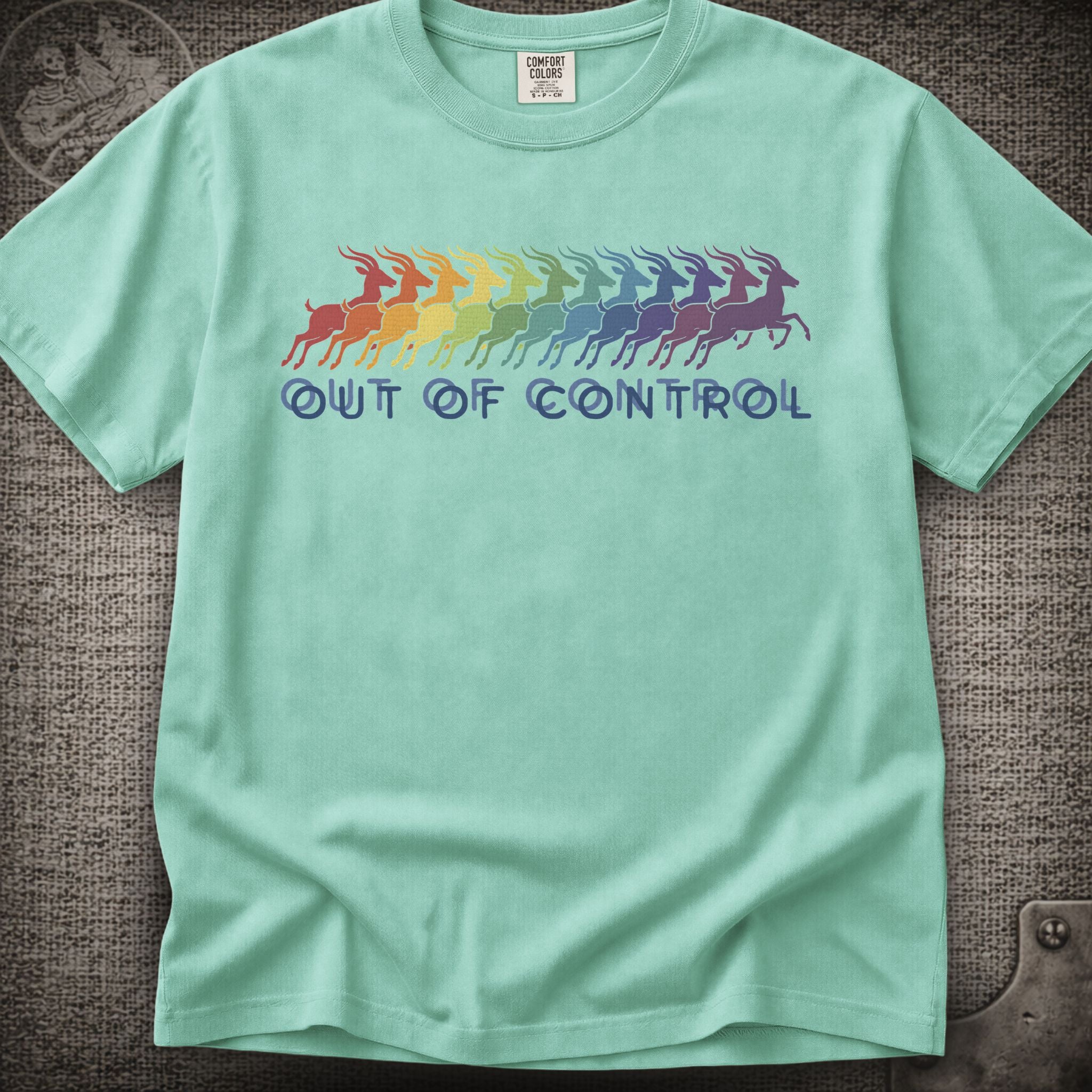 Run Like an Antelope | Phish Inspired Shakedown Lot Style T-Shirt