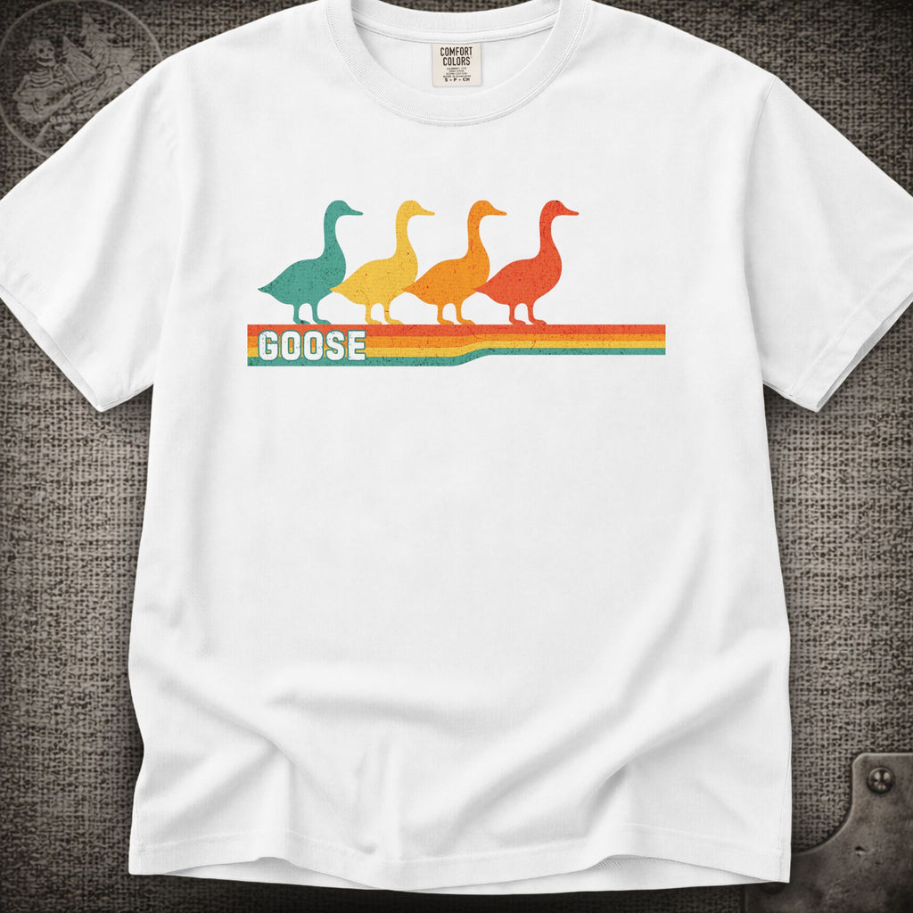Retro Geese | Goose Shakedown Lot Style T-Shirt
