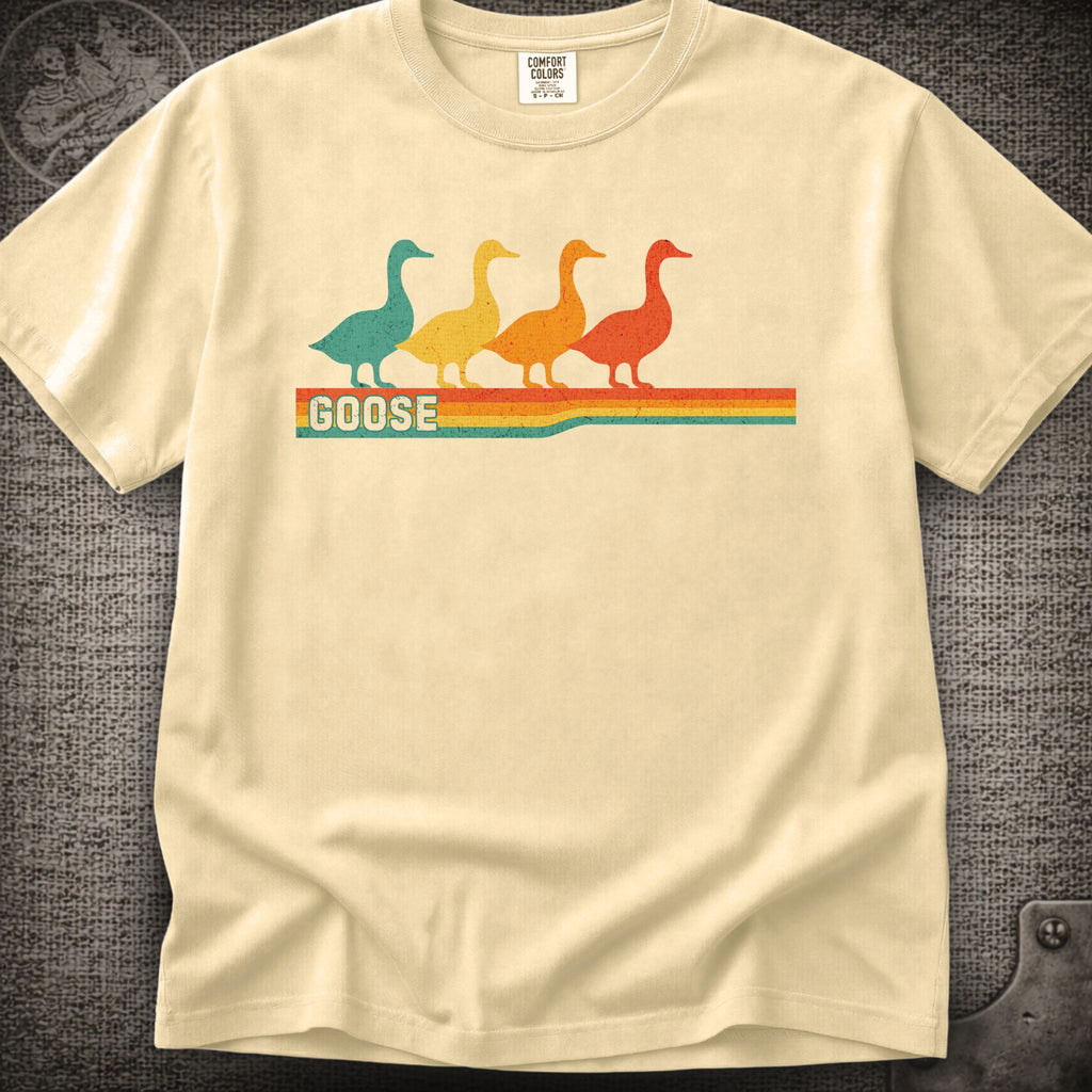 Retro Geese | Goose Shakedown Lot Style T-Shirt