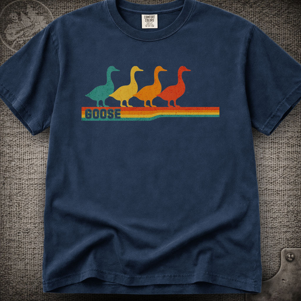 Retro Geese | Goose Shakedown Lot Style T-Shirt