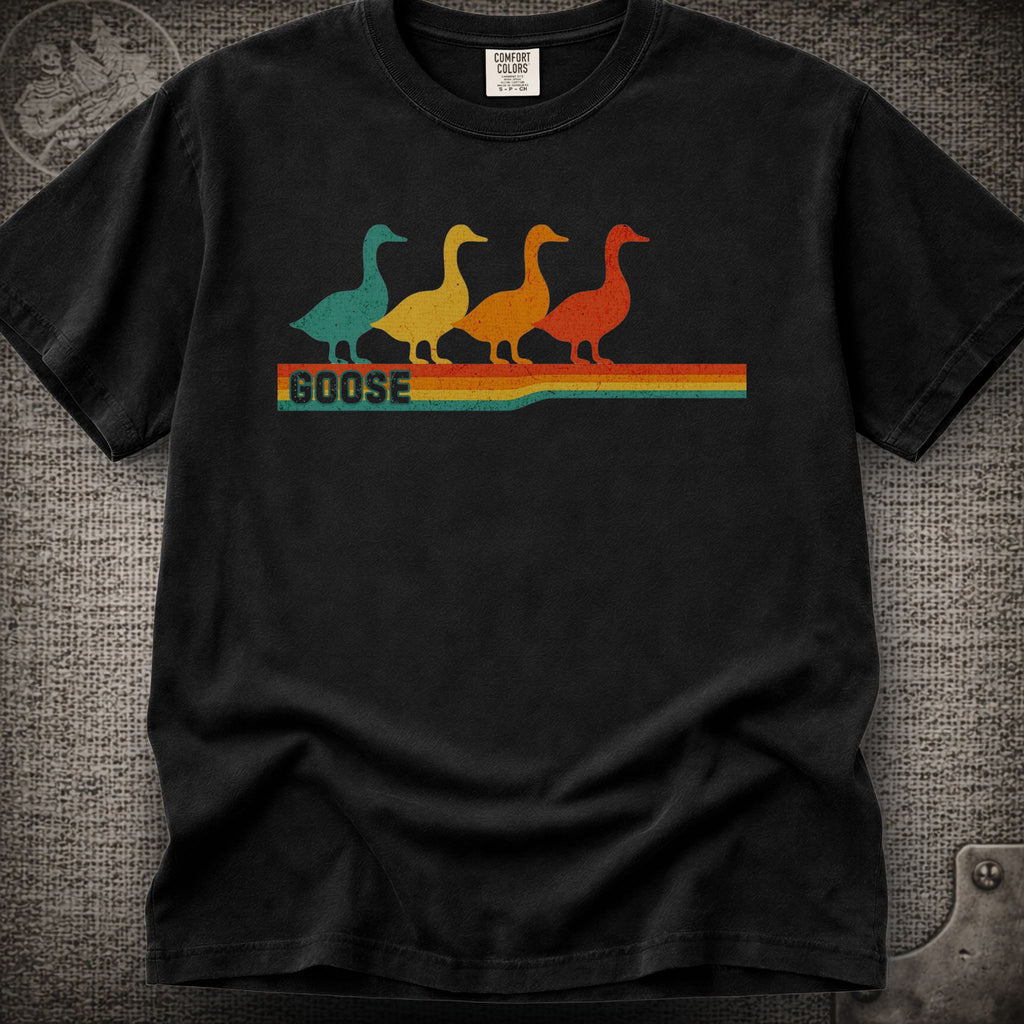 Retro Geese | Goose Shakedown Lot Style T-Shirt