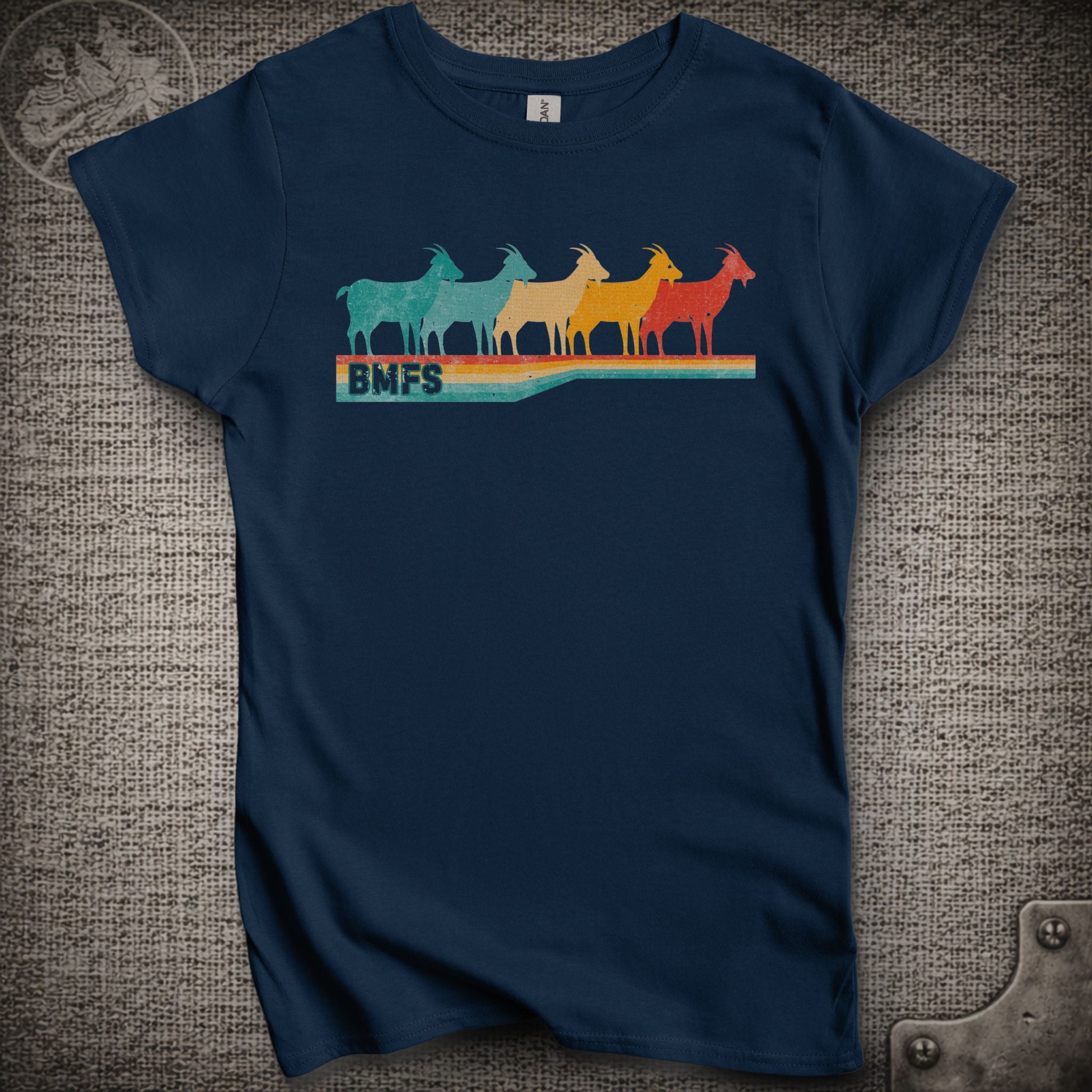 Retro Goats | Women's Cut Billy Strings Shakedown Lot T-Shirt