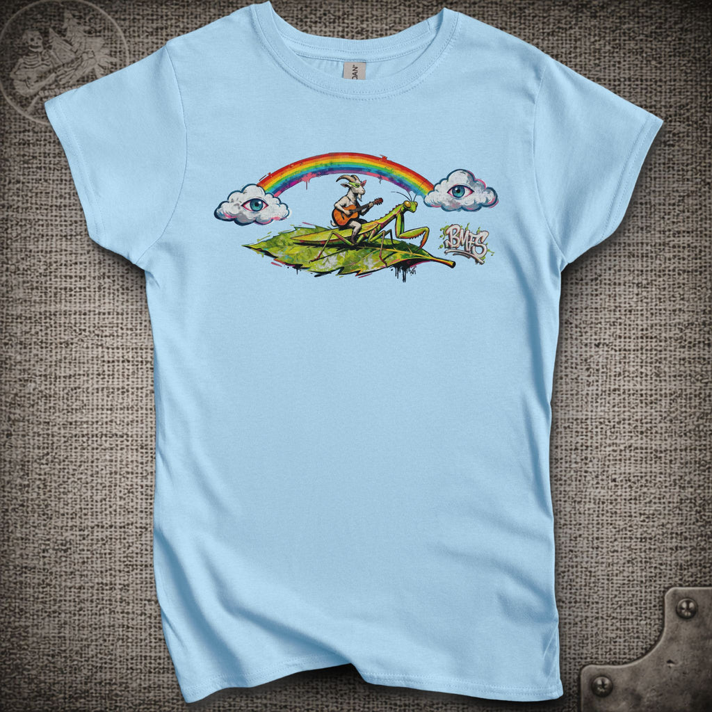 Leaning on a Travelin' Song | Highway Prayers | Women's Cut Billy Strings Shakedown Lot T-Shirt