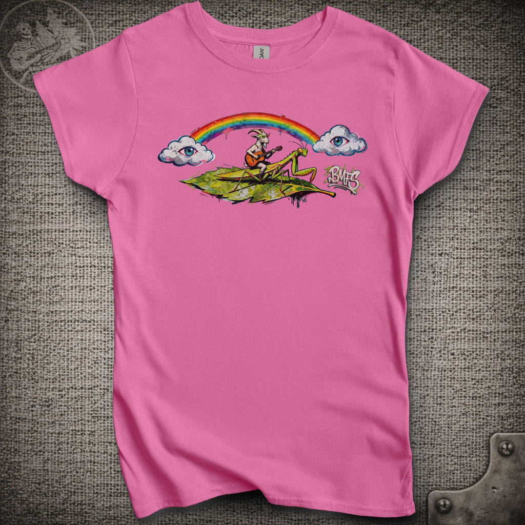 Leaning on a Travelin' Song | Highway Prayers | Women's Cut Billy Strings Shakedown Lot T-Shirt
