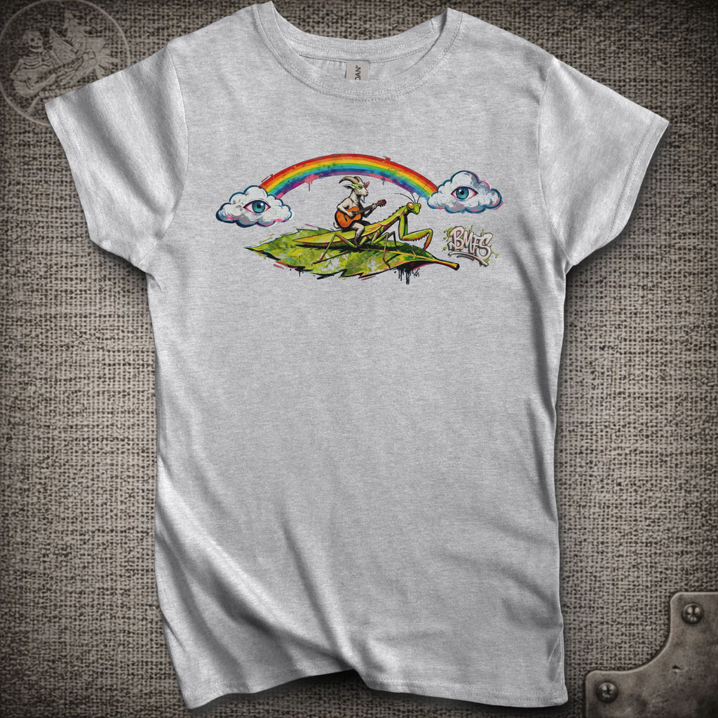 Leaning on a Travelin' Song | Highway Prayers | Women's Cut Billy Strings Shakedown Lot T-Shirt