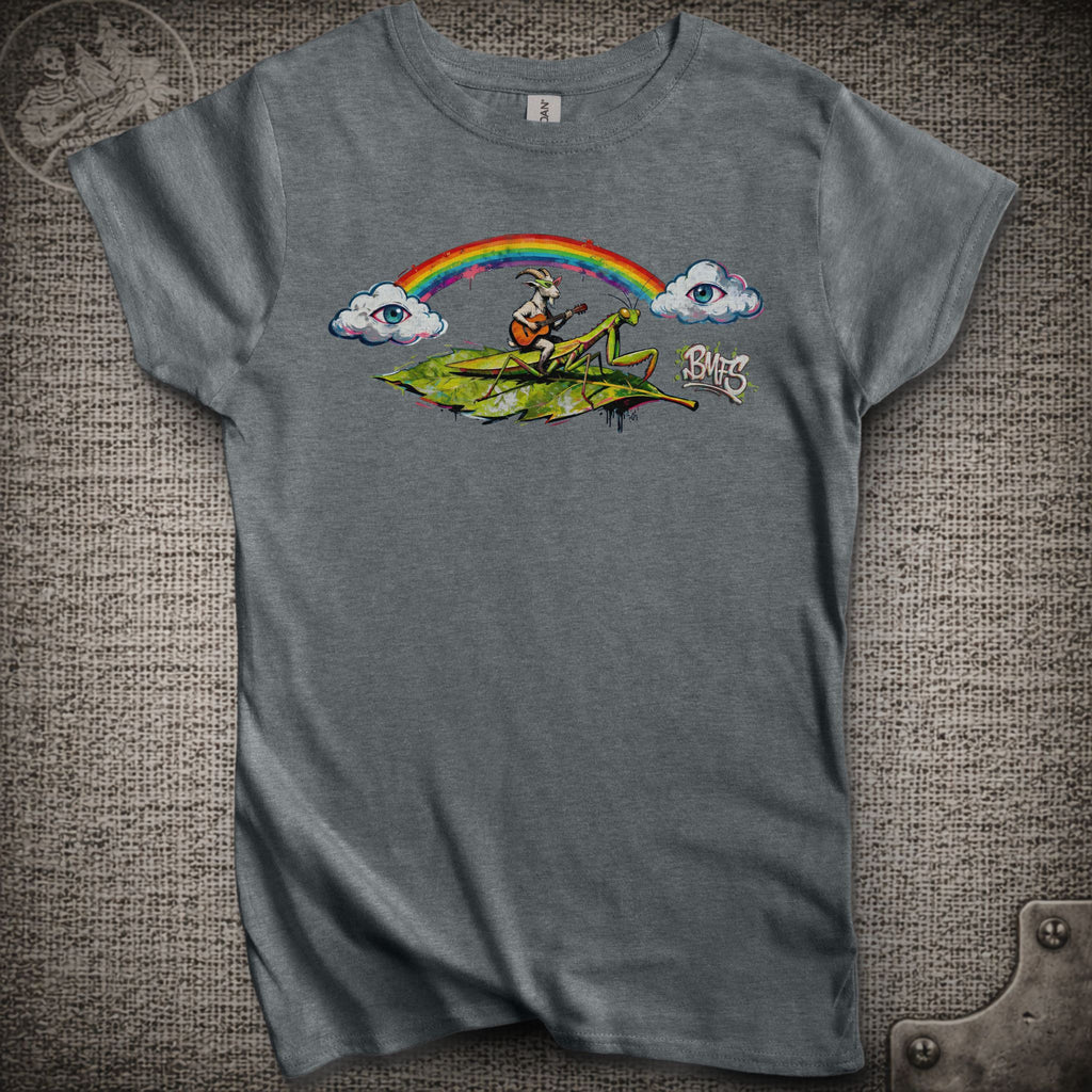 Leaning on a Travelin' Song | Highway Prayers | Women's Cut Billy Strings Shakedown Lot T-Shirt