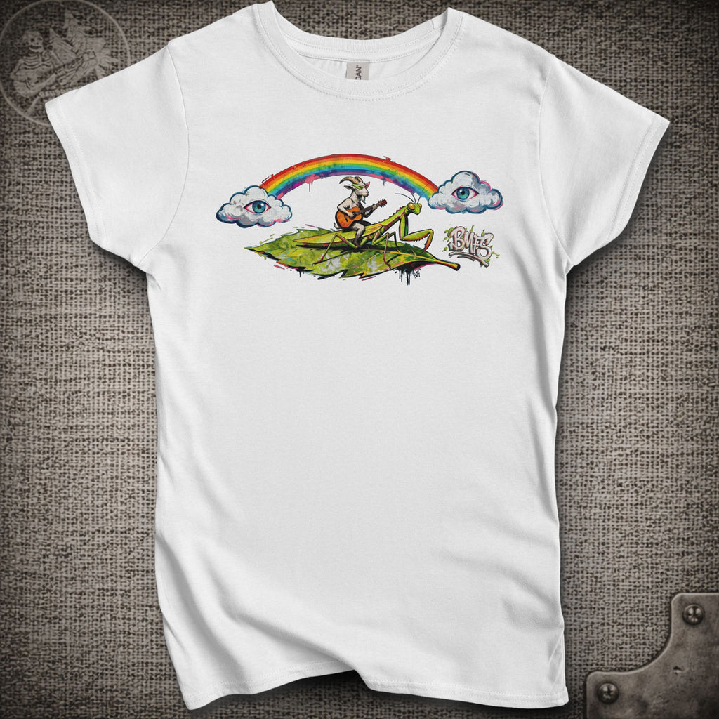 Leaning on a Travelin' Song | Highway Prayers | Women's Cut Billy Strings Shakedown Lot T-Shirt