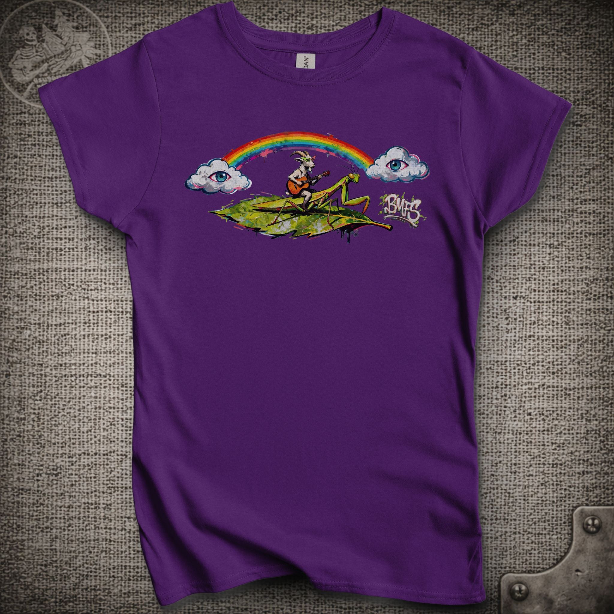 Leaning on a Travelin' Song | Highway Prayers | Women's Cut Billy Strings Shakedown Lot T-Shirt