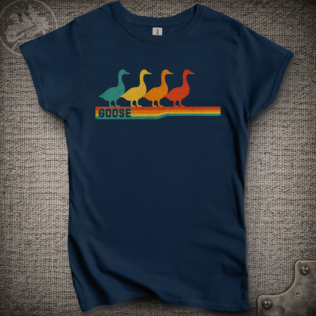 Retro Geese | Women's Cut Goose Shakedown Lot T-Shirt