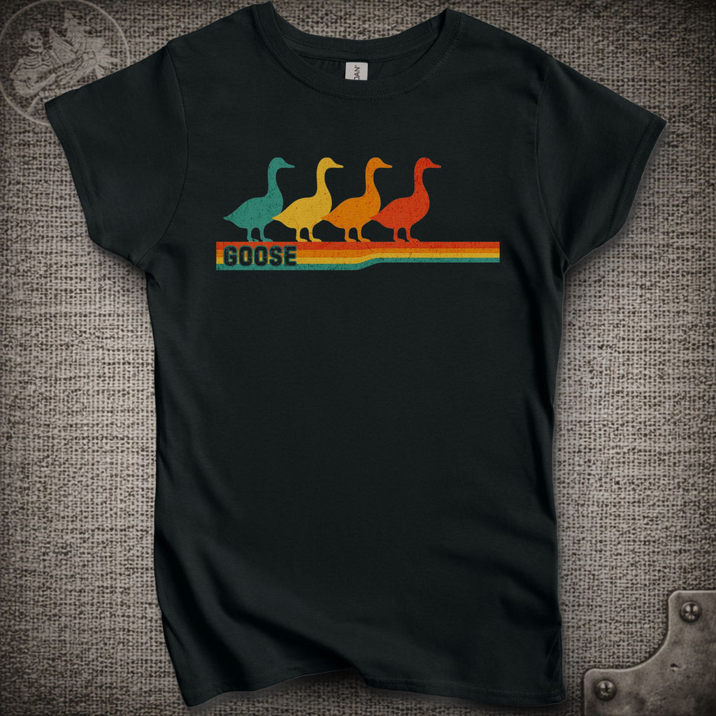 Retro Geese | Women's Cut Goose Shakedown Lot T-Shirt