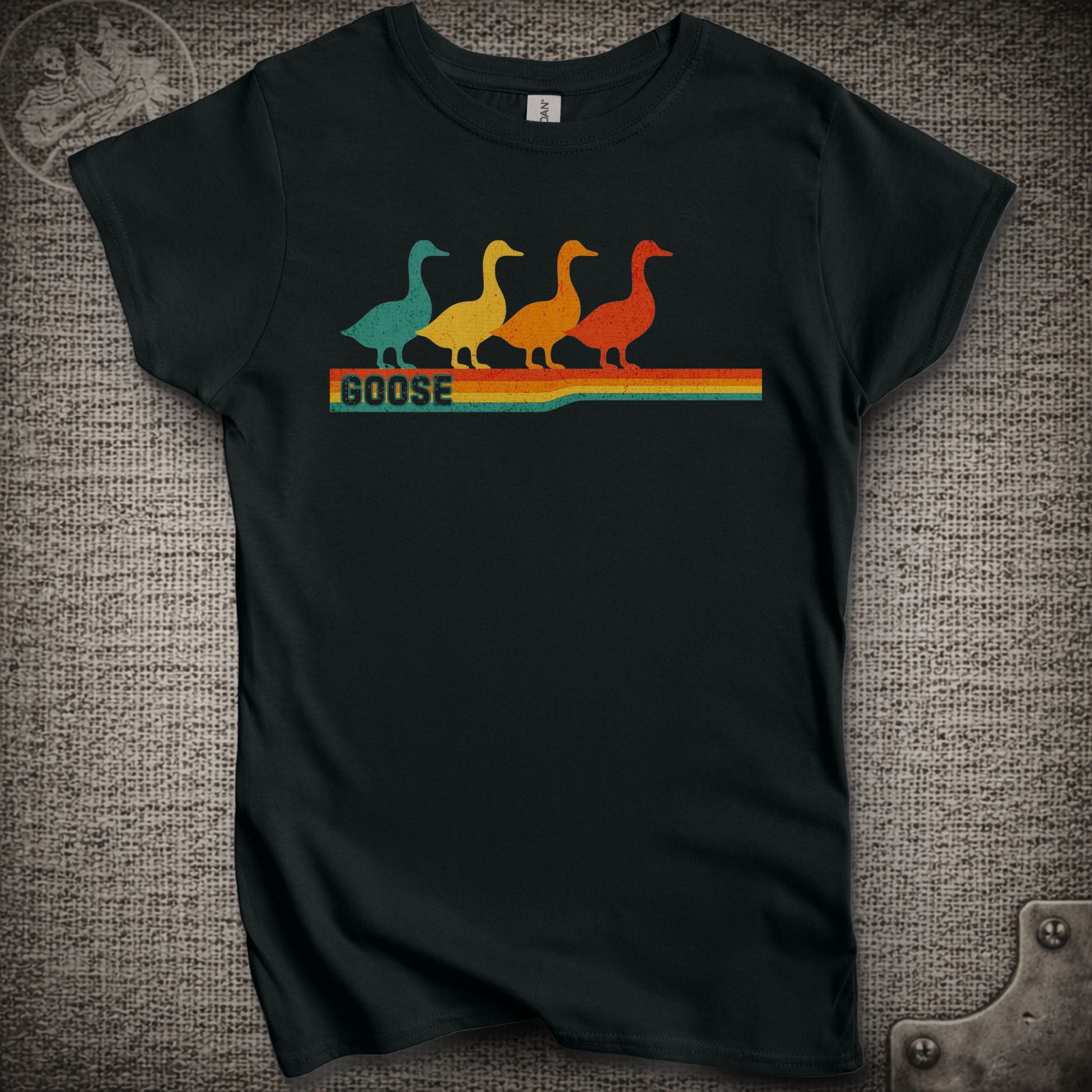 Retro Geese | Women's Cut Goose Shakedown Lot T-Shirt