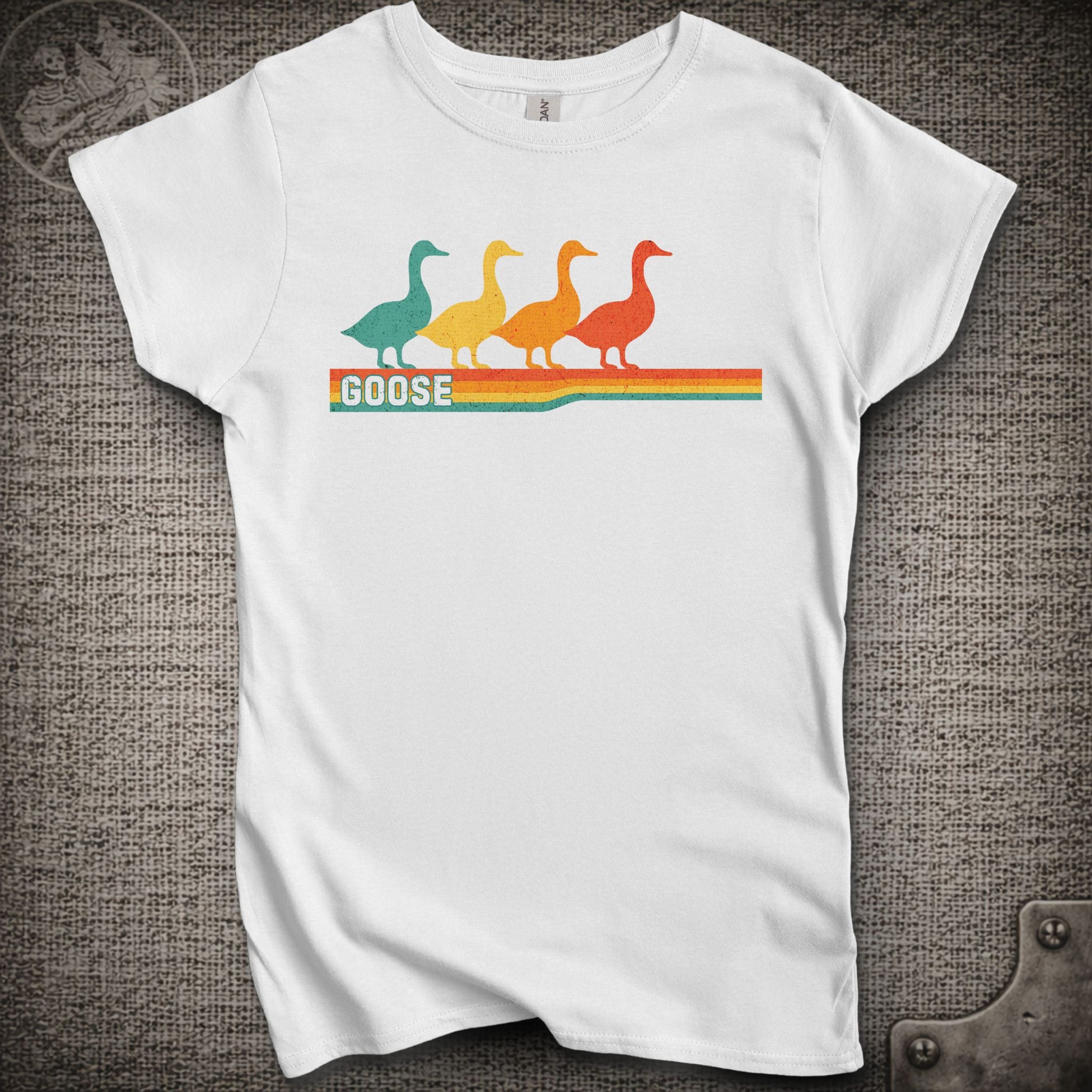 Retro Geese | Women's Cut Goose Shakedown Lot T-Shirt