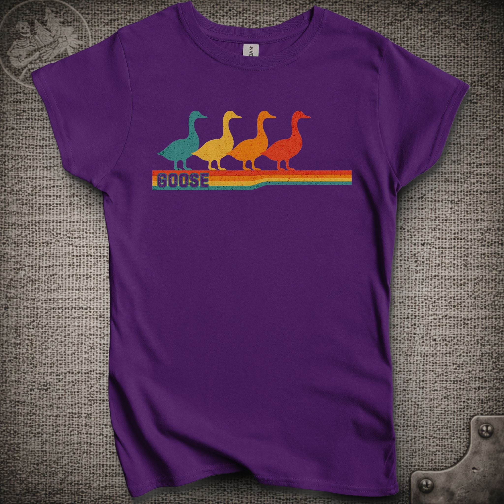 Retro Geese | Women's Cut Goose Shakedown Lot T-Shirt