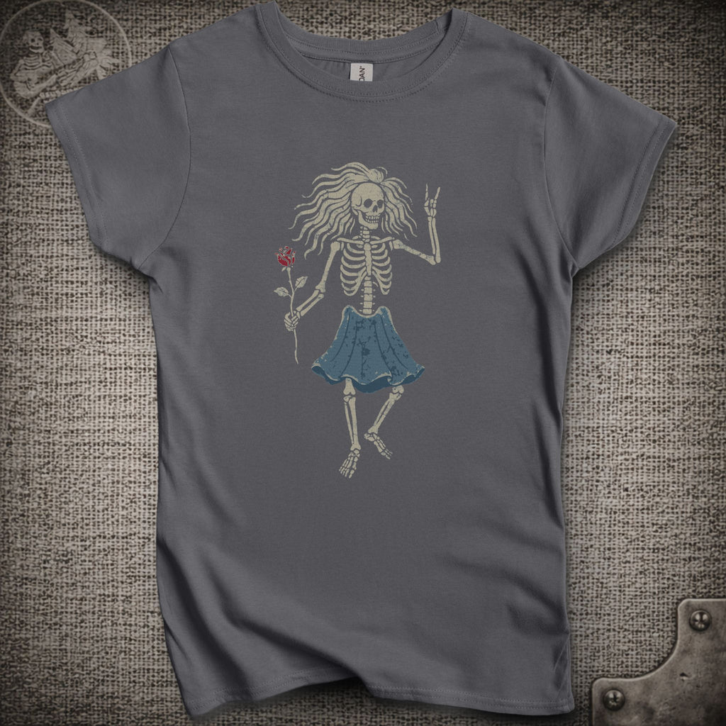 Rosebud Guitar | Women's Cut Jerry Garcia Shakedown Lot T-Shirt