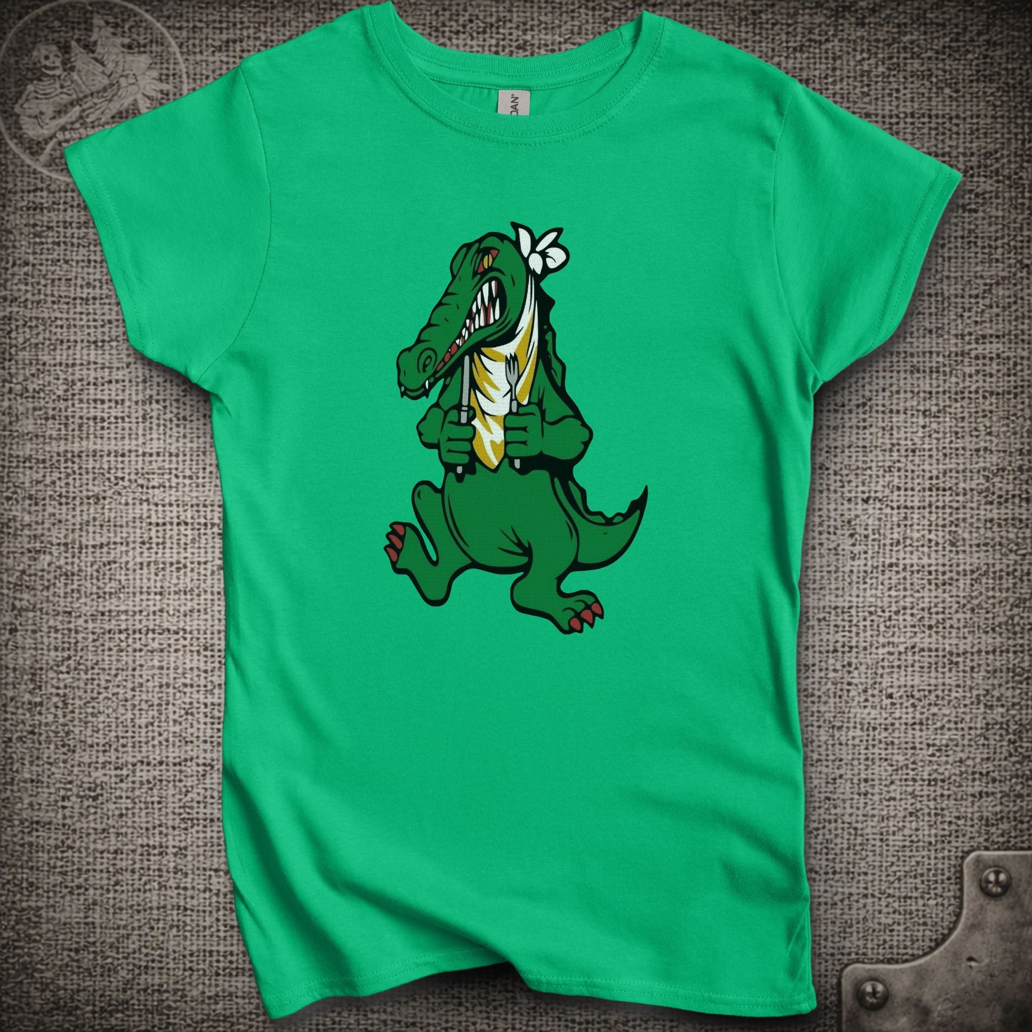 Alligator Guitar | Women's Cut Jerry Garcia Shakedown Lot T-Shirt