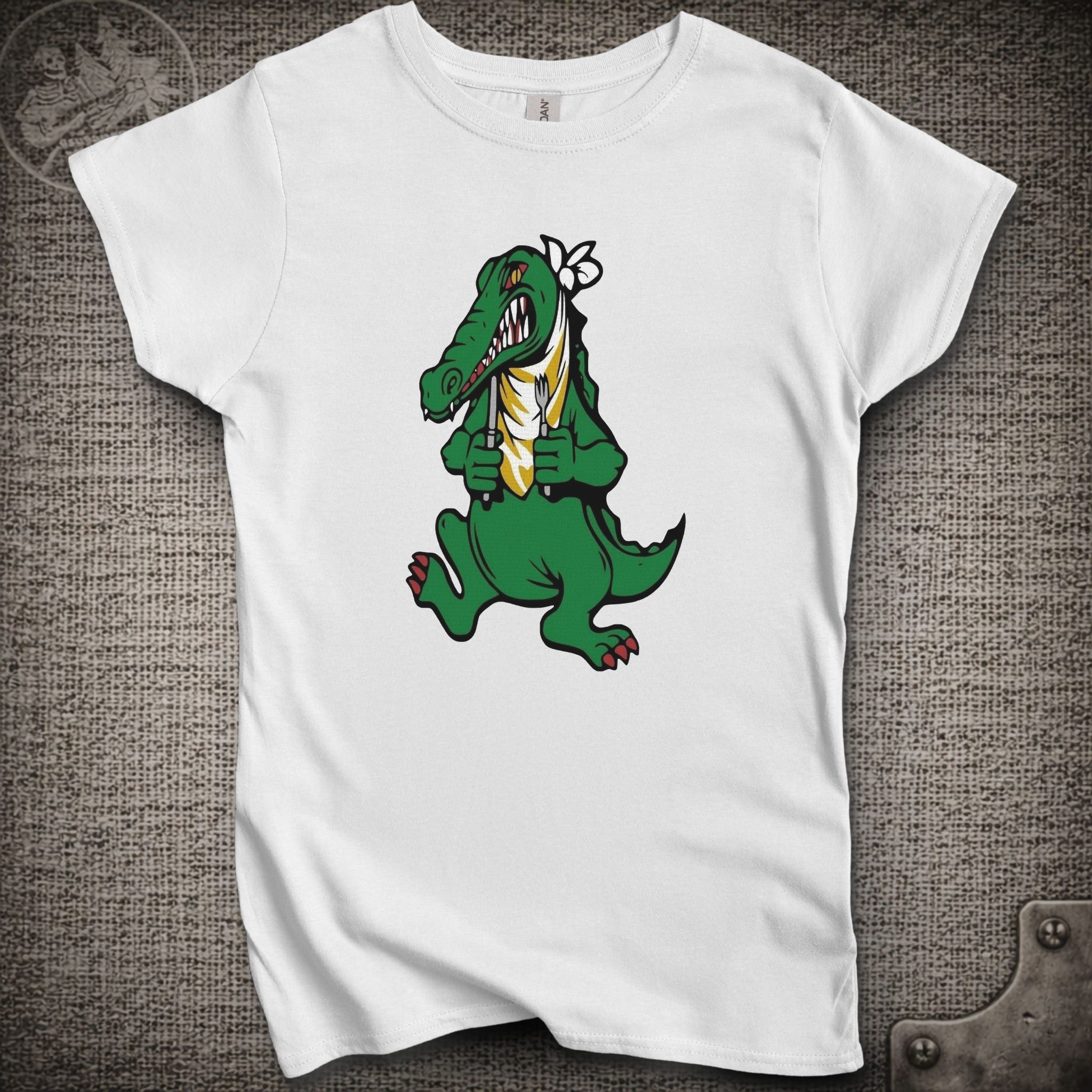 Alligator Guitar | Women's Cut Jerry Garcia Shakedown Lot T-Shirt