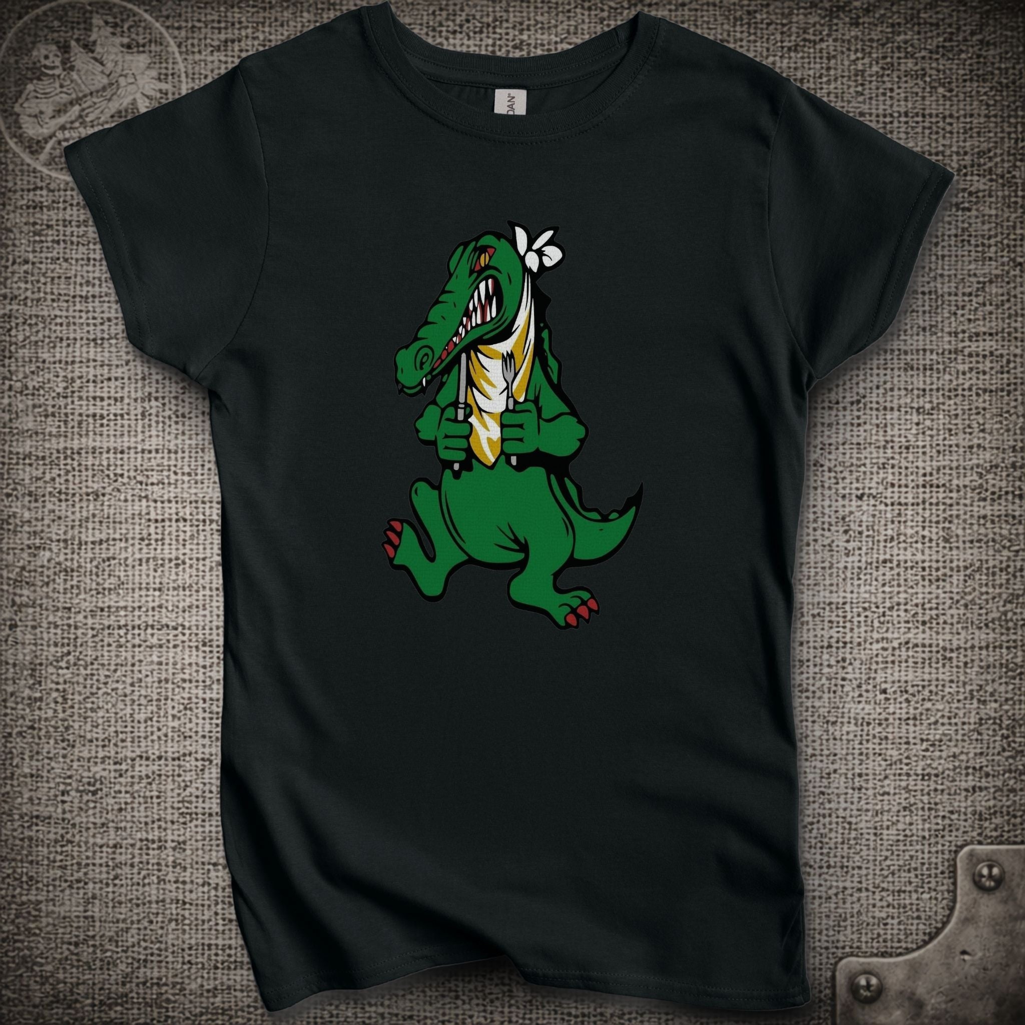 Alligator Guitar | Women's Cut Jerry Garcia Shakedown Lot T-Shirt