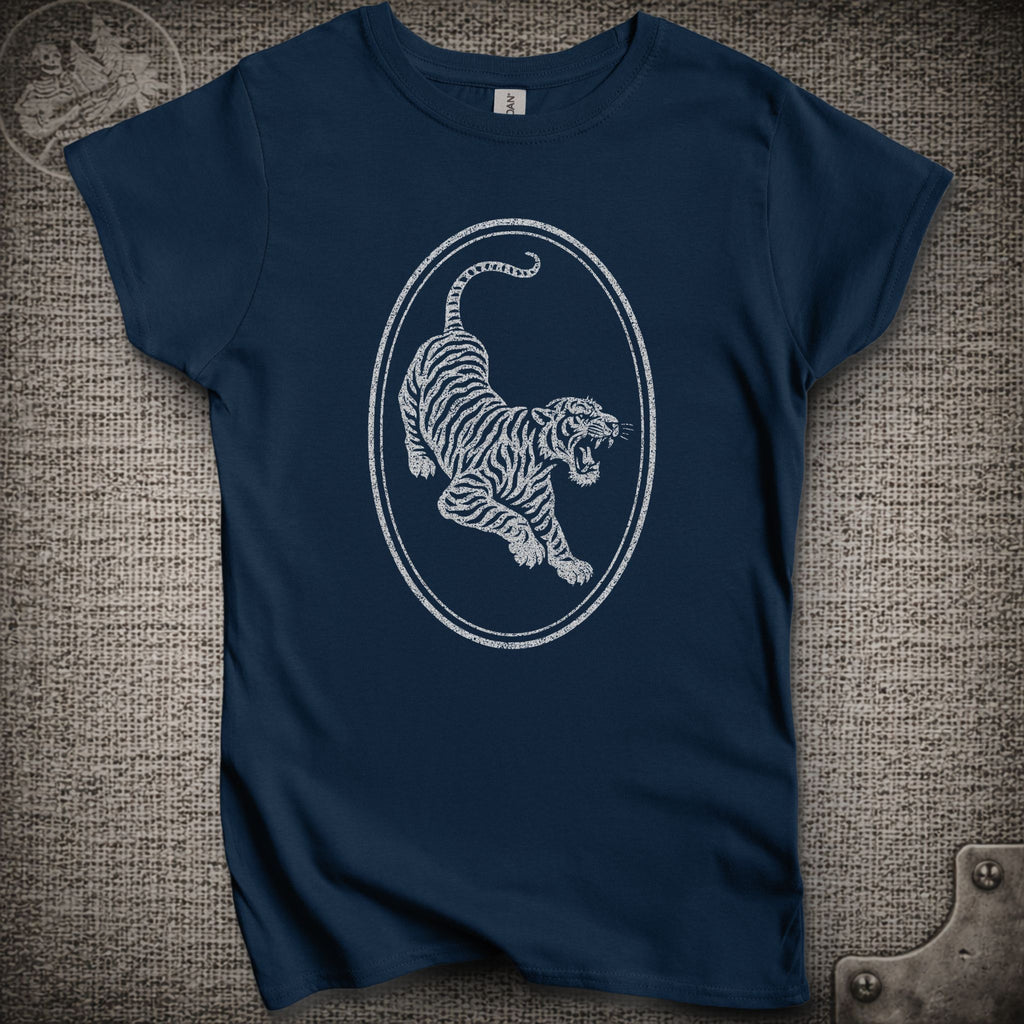 Tiger Guitar | Women's Cut Jerry Garcia Shakedown Lot T-Shirt