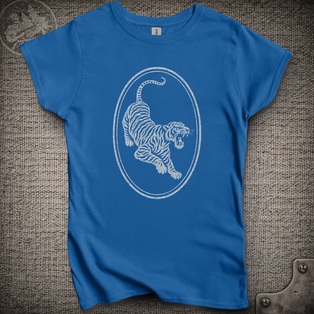 Tiger Guitar | Women's Cut Jerry Garcia Shakedown Lot T-Shirt