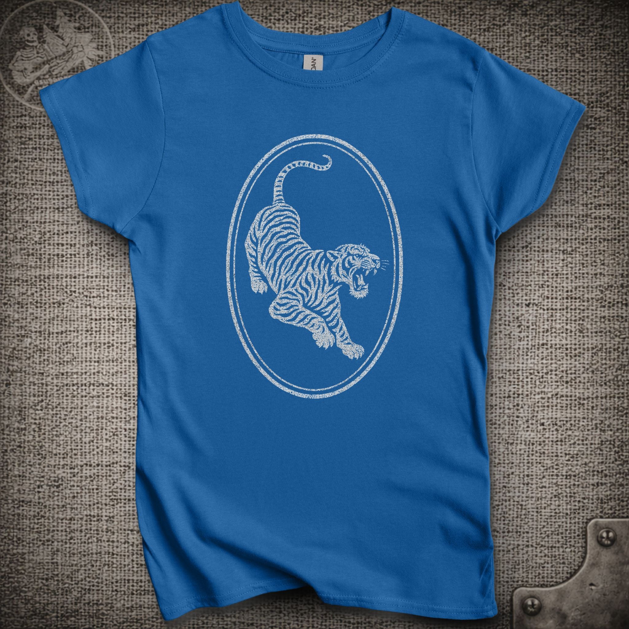 Tiger Guitar | Women's Cut Jerry Garcia Shakedown Lot T-Shirt