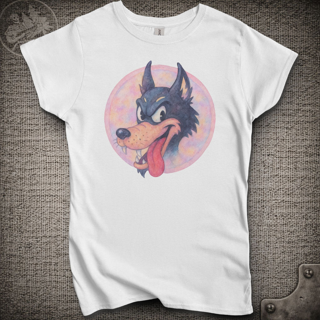Jerry's Wolf in Pastel | Women's Cut Jerry Garcia Shakedown Lot T-Shirt