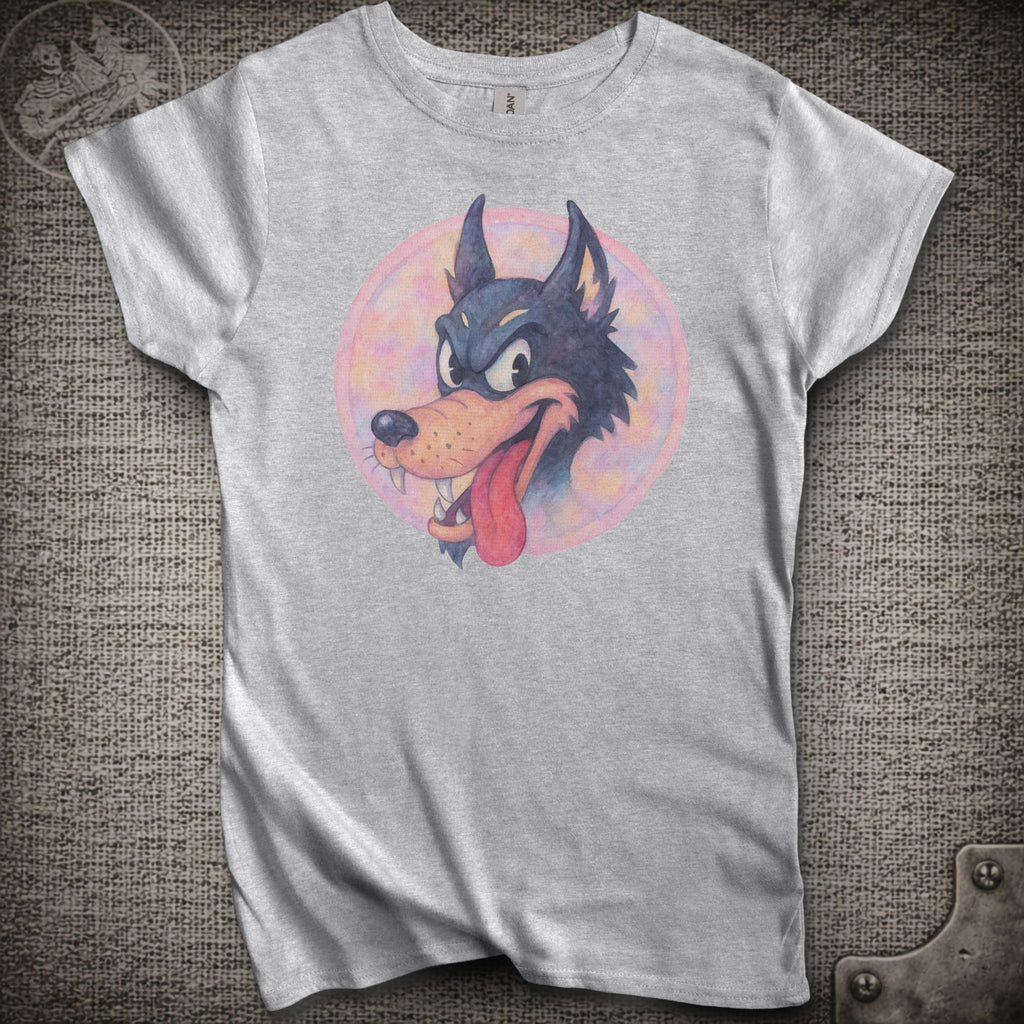 Jerry's Wolf in Pastel | Women's Cut Jerry Garcia Shakedown Lot T-Shirt