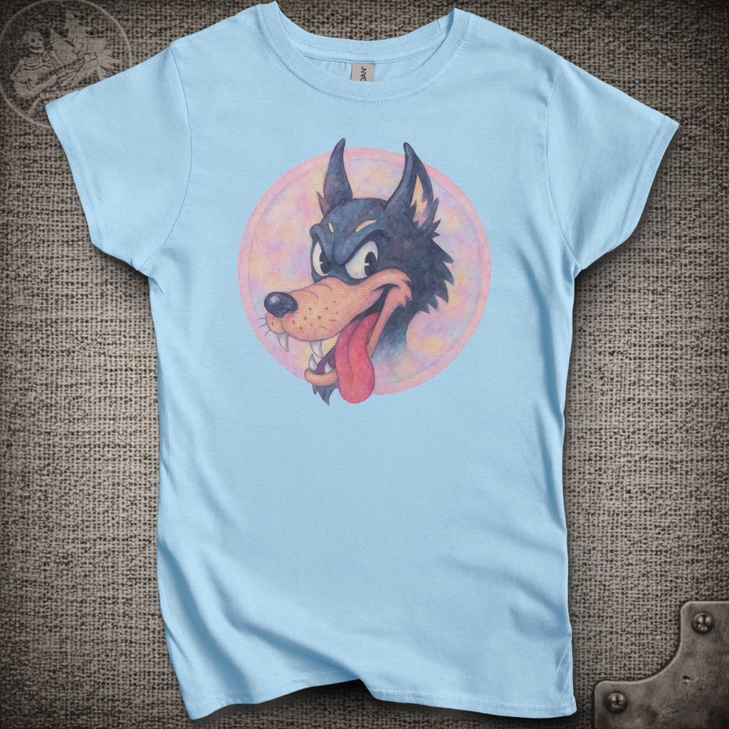 Jerry's Wolf in Pastel | Women's Cut Jerry Garcia Shakedown Lot T-Shirt