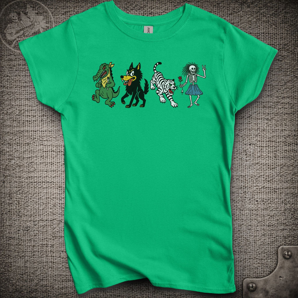 Jerry Garcia's Guitars | Women's Cut Jerry Garcia Shakedown Lot T-Shirt