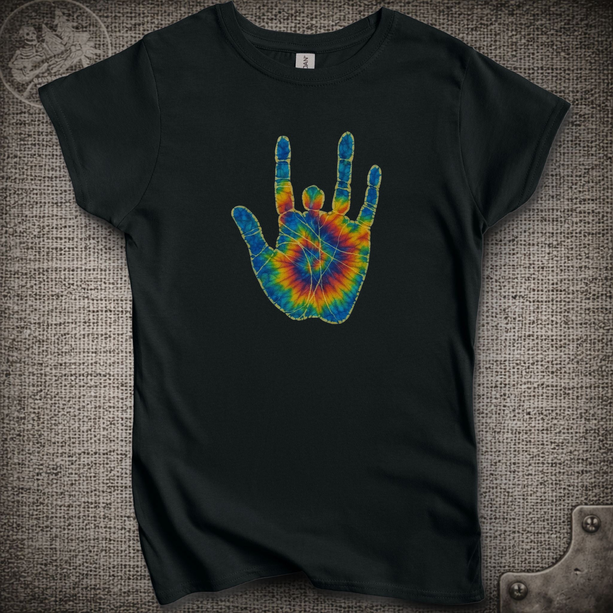 Jerry Garcia Hand | Women's Cut Jerry Garcia Shakedown Lot T-Shirt
