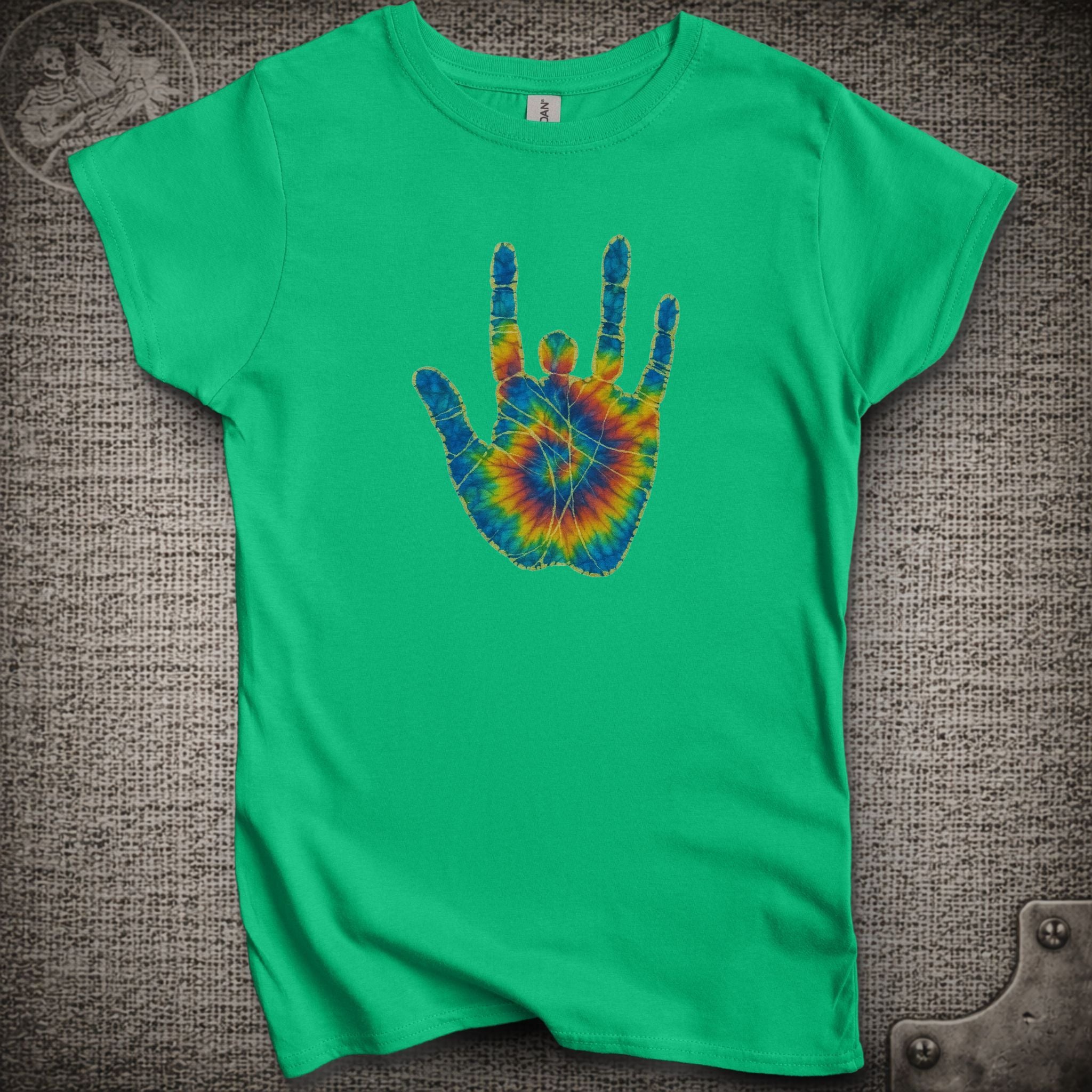 Jerry Garcia Hand | Women's Cut Jerry Garcia Shakedown Lot T-Shirt