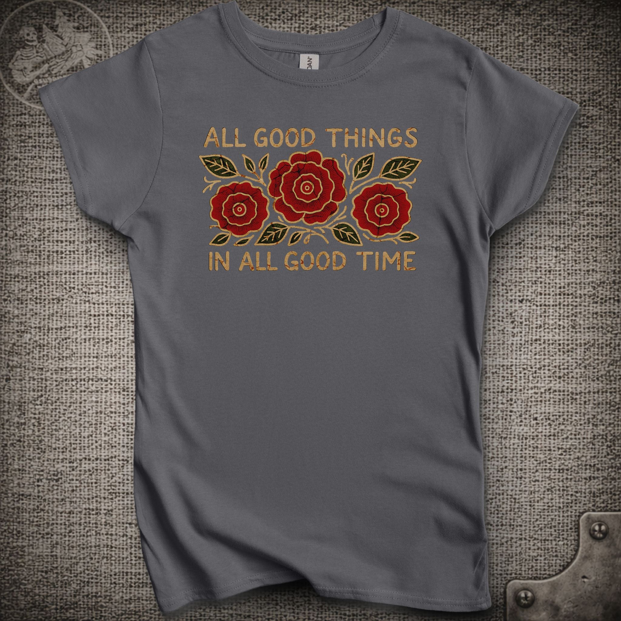 Run for the Roses | Women's Cut Jerry Garcia Shakedown Lot T-Shirt