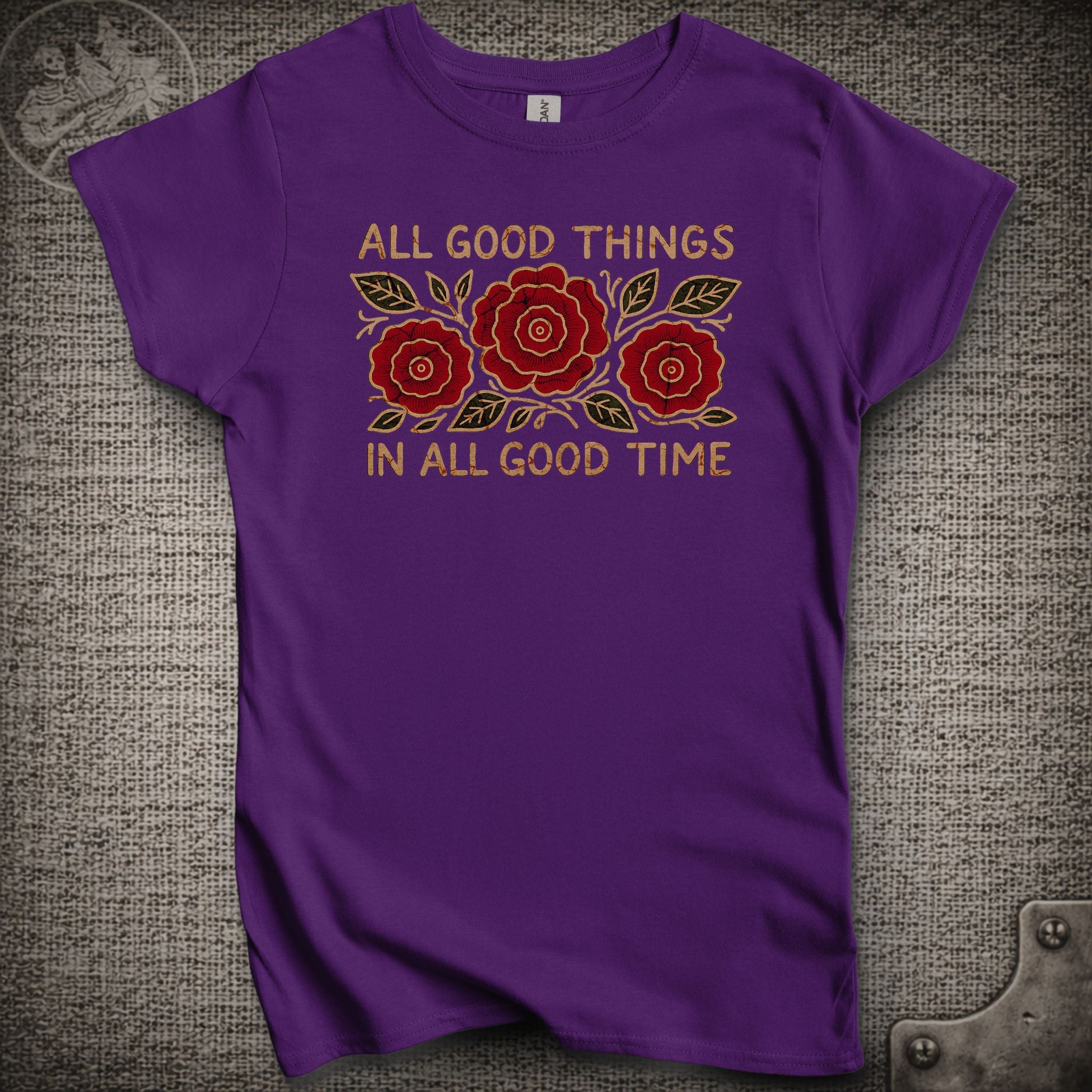 Run for the Roses | Women's Cut Jerry Garcia Shakedown Lot T-Shirt