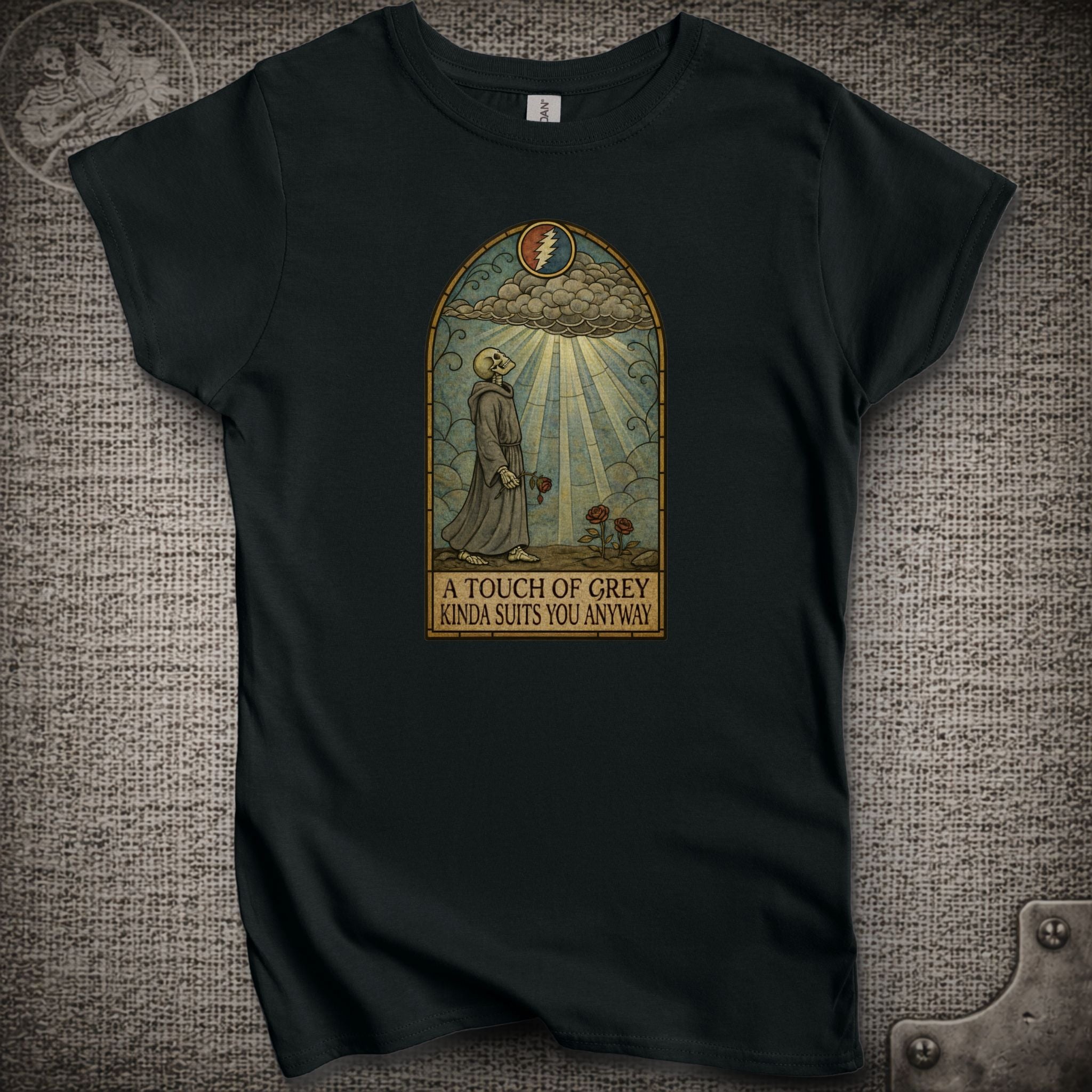 Touch of Grey | Women's Cut Grateful Dead Shakedown Lot T-Shirt