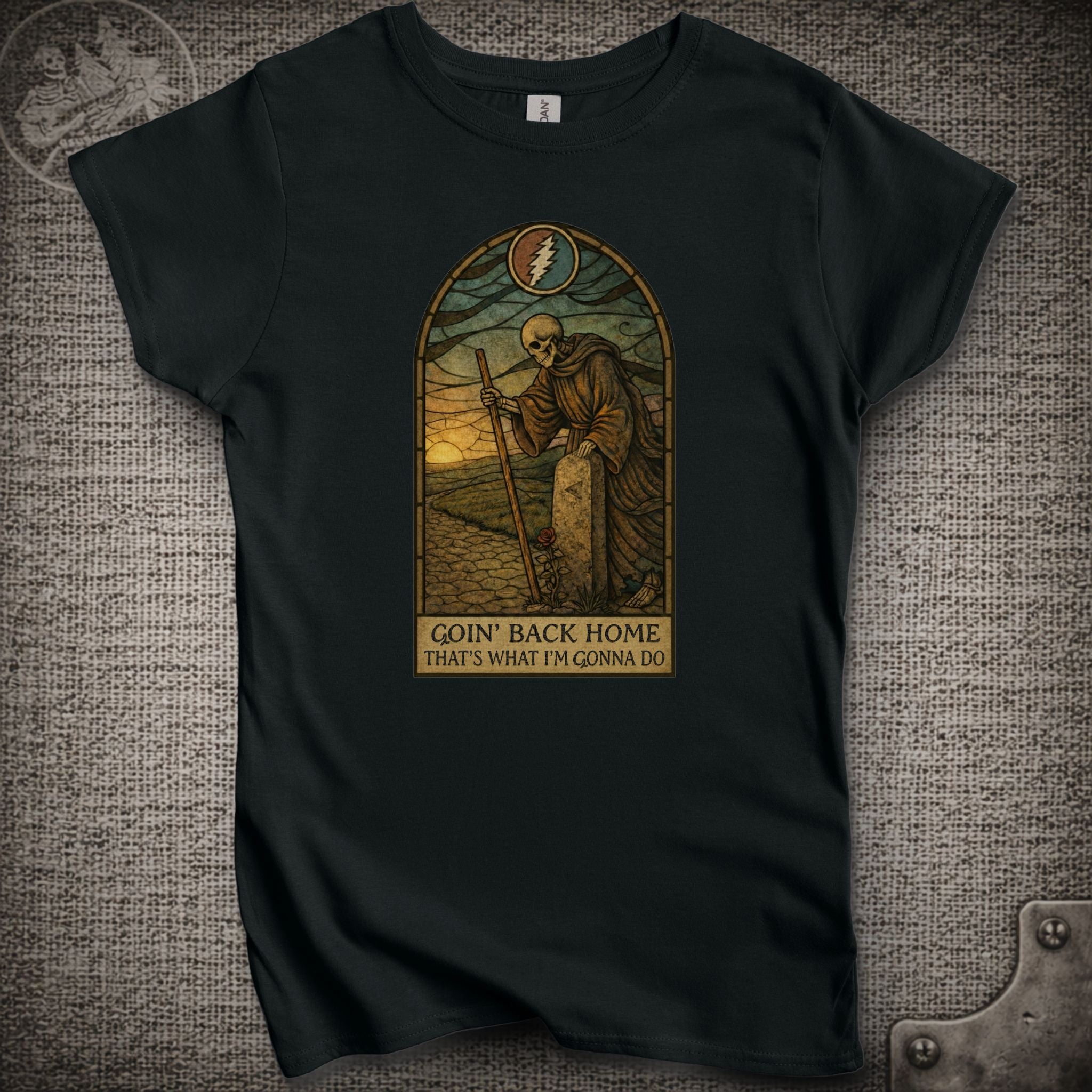 Black-Throated Wind | Women's Cut Grateful Dead Shakedown Lot T-Shirt