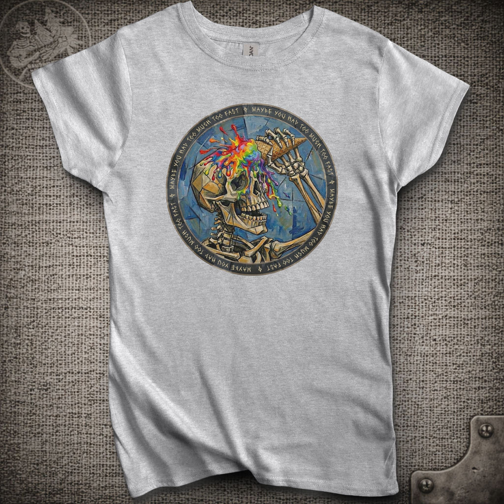Ice Cream Skeleton | Shakedown Street | Women's Cut Grateful Dead Shakedown Lot T-Shirt