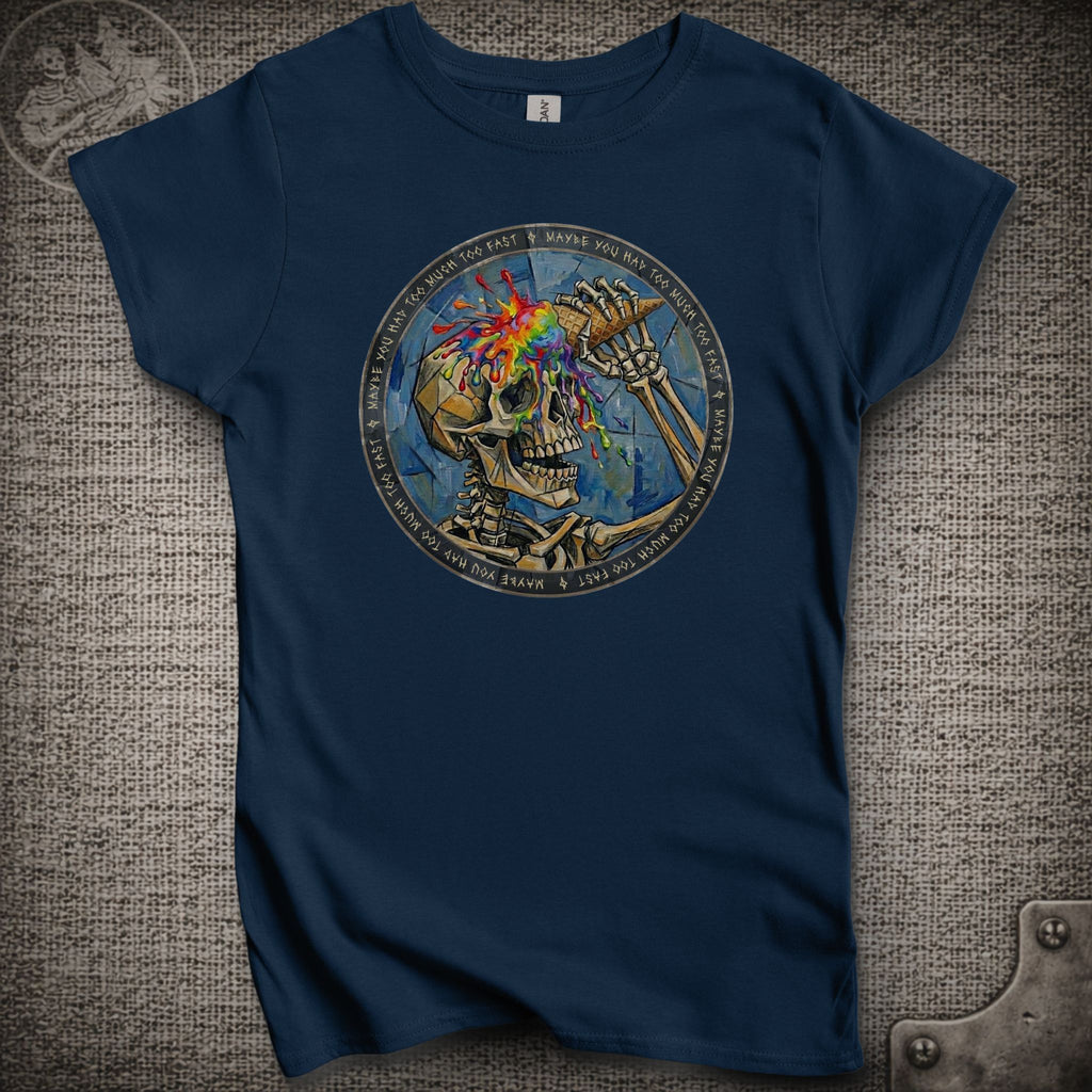 Ice Cream Skeleton | Shakedown Street | Women's Cut Grateful Dead Shakedown Lot T-Shirt