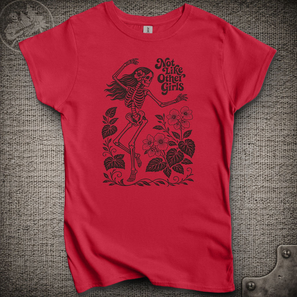 Not Like Other Girls | Scarlet Begonias | Women's Cut Grateful Dead Shakedown Lot T-Shirt