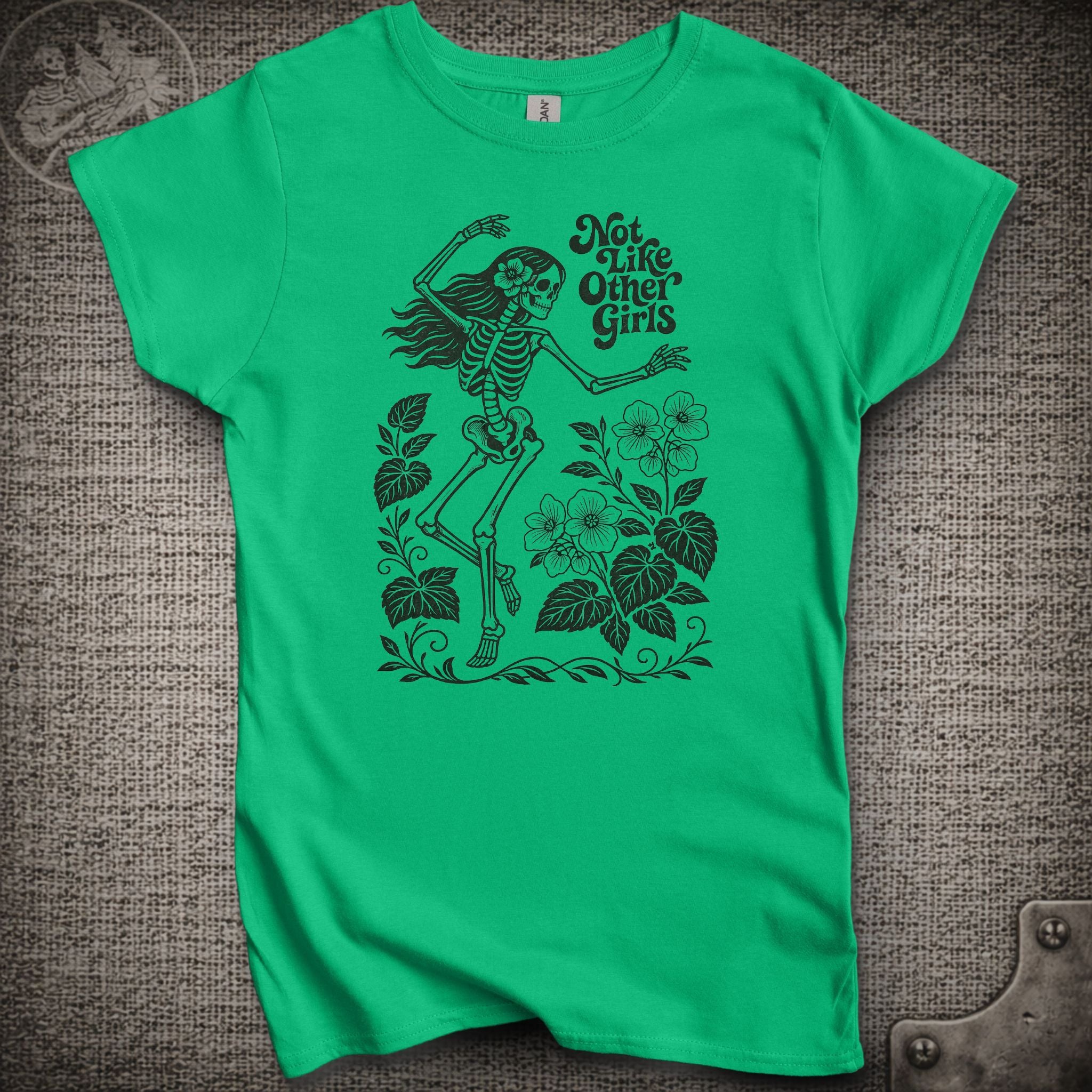 Not Like Other Girls | Scarlet Begonias | Women's Cut Grateful Dead Shakedown Lot T-Shirt